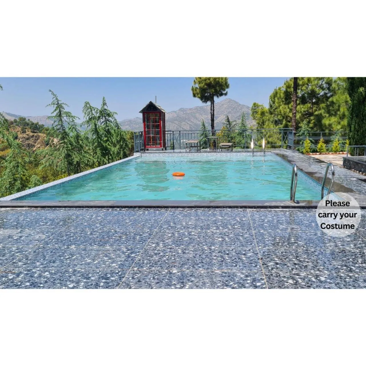 Swimming pool in Kanishka Retreat Resort Chail