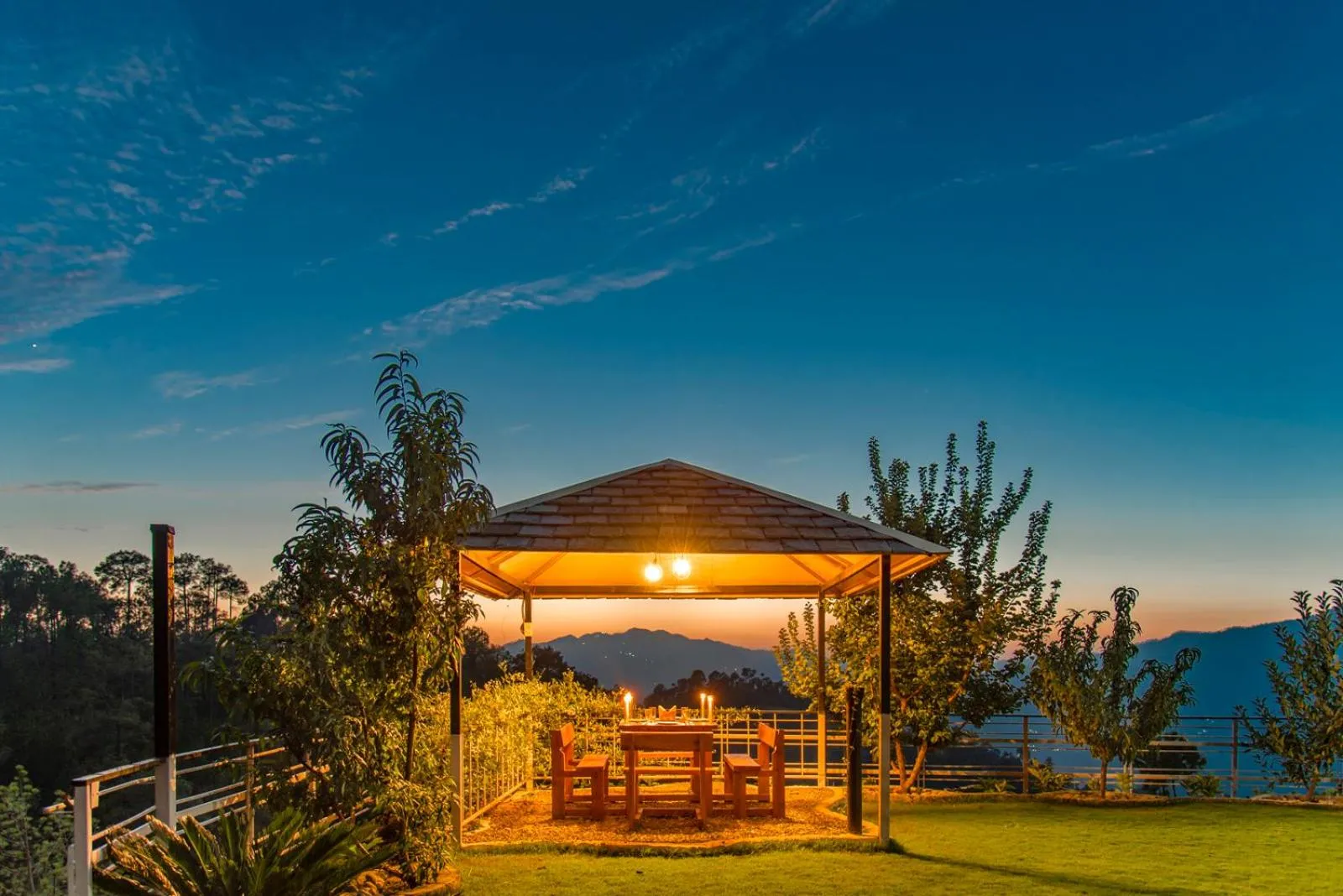 Mountain view in Kanishka Retreat Resort Chail