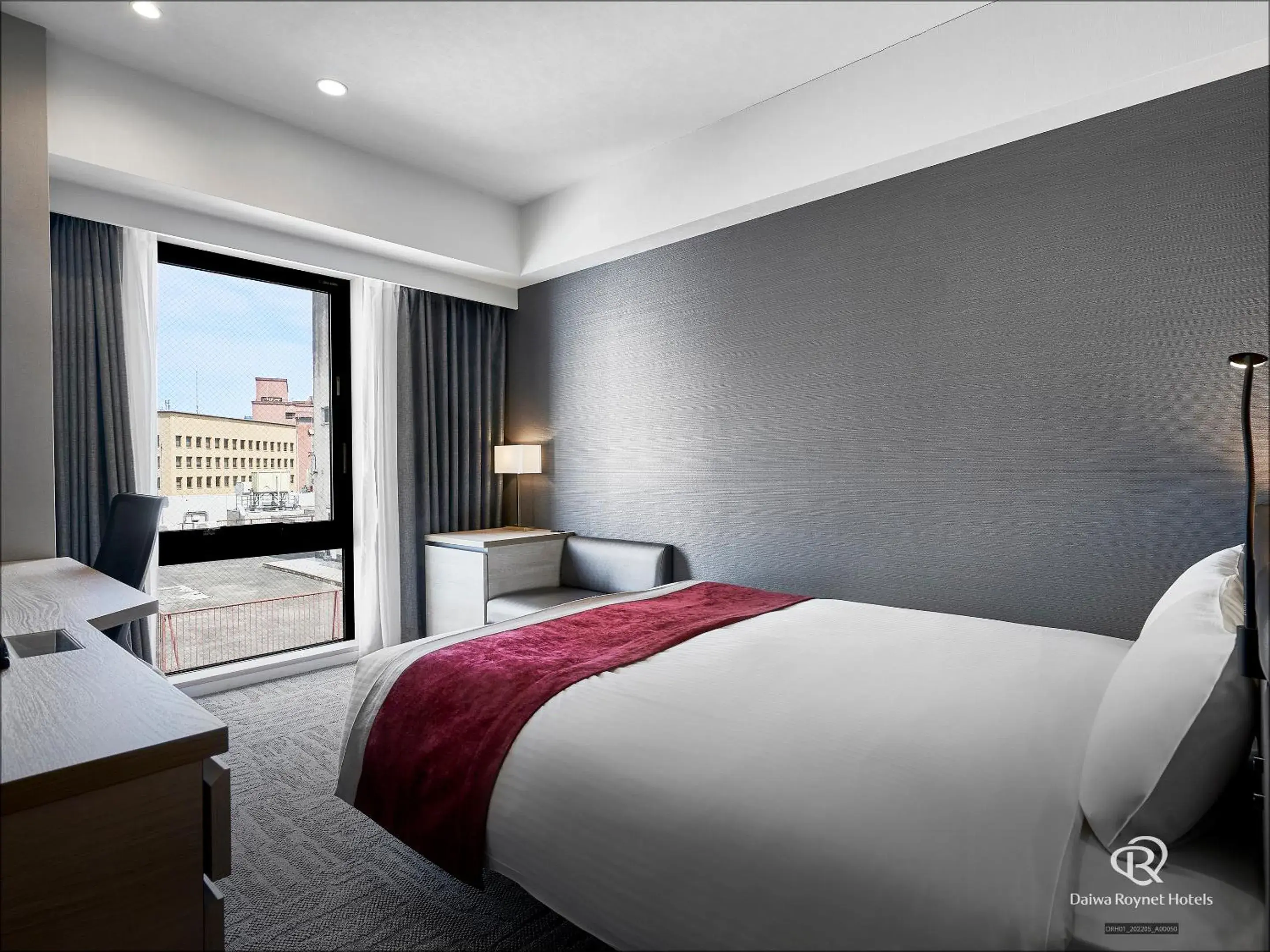 Bed in Daiwa Roynet Hotel Sendai Ichibancho PREMIER Bed in Daiwa Roynet Hotel Sendai Ichibancho PREMIER