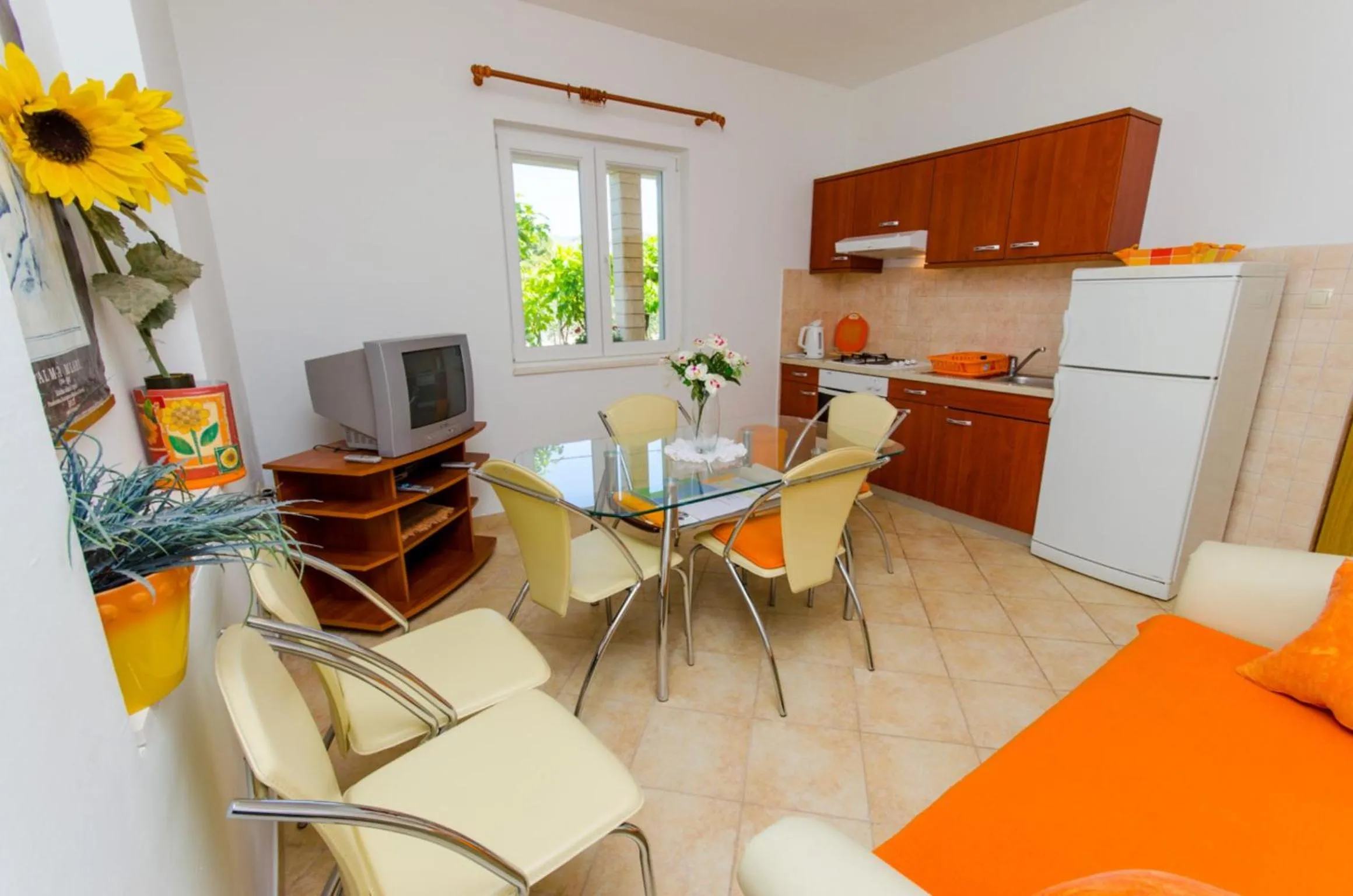 Kitchen or kitchenette in Apartments Ivana
