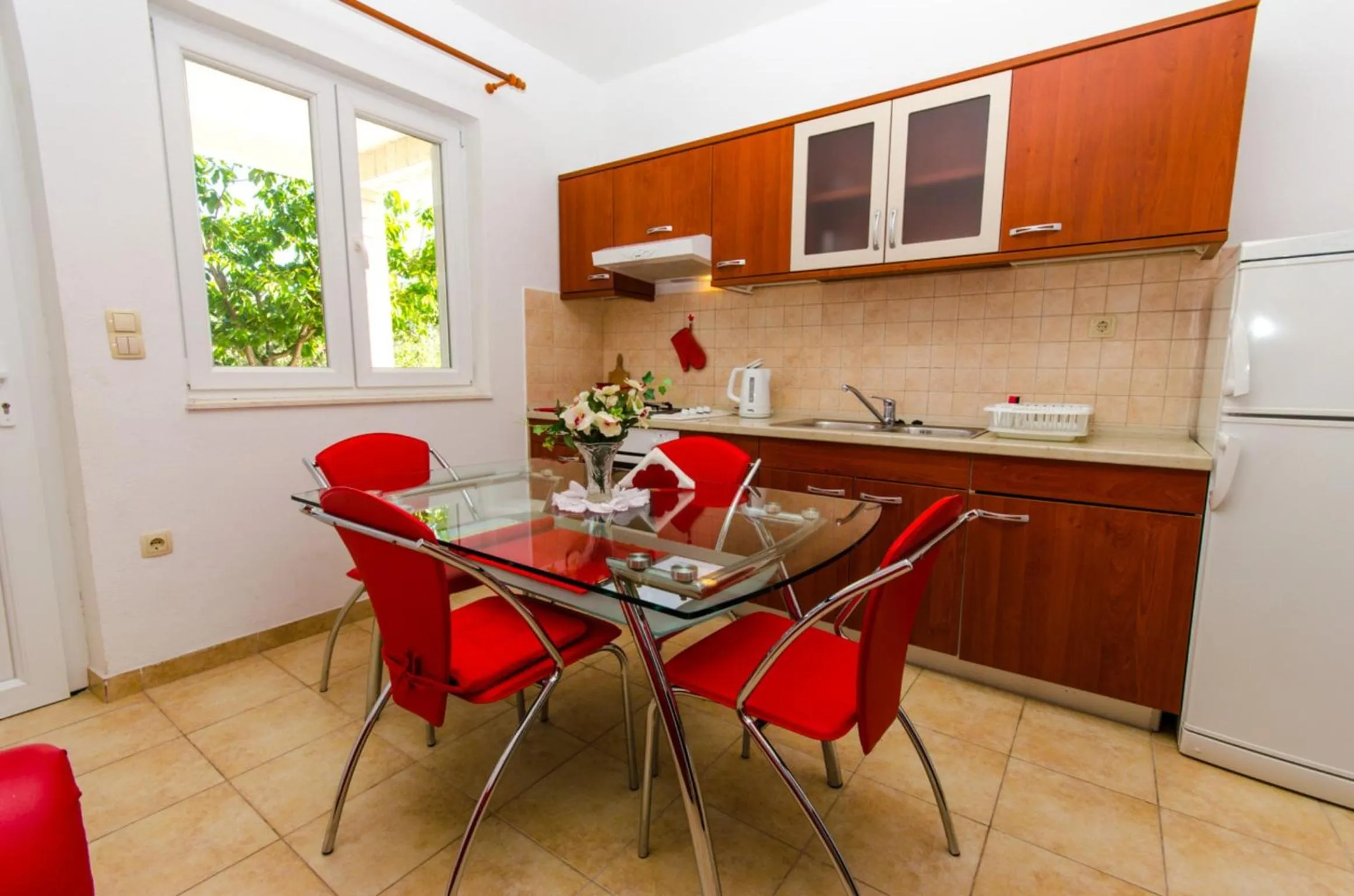 Kitchen or kitchenette in Apartments Ivana