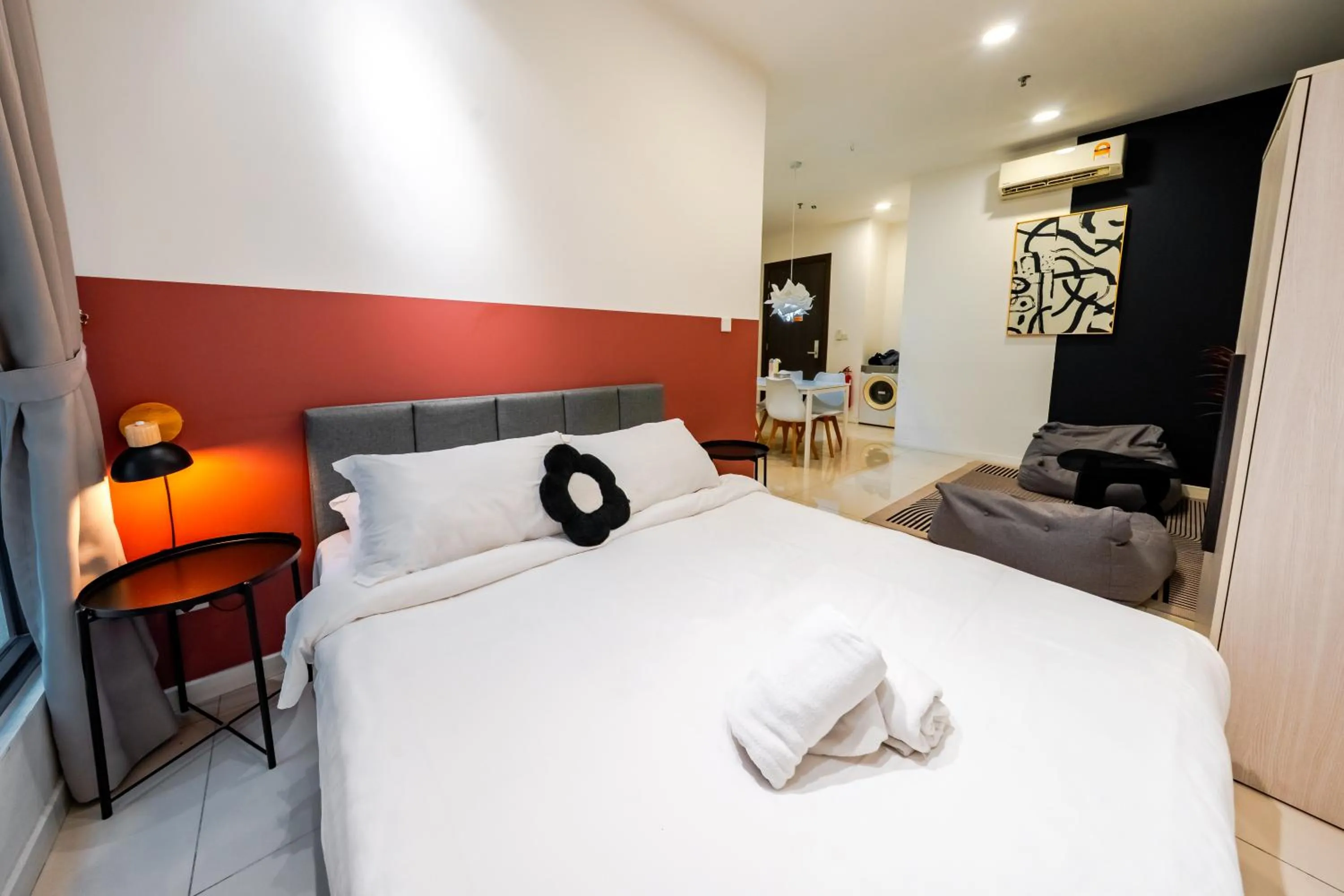 Bed in HighPark Suites in Petaling Jaya, Kelana Jaya by Plush