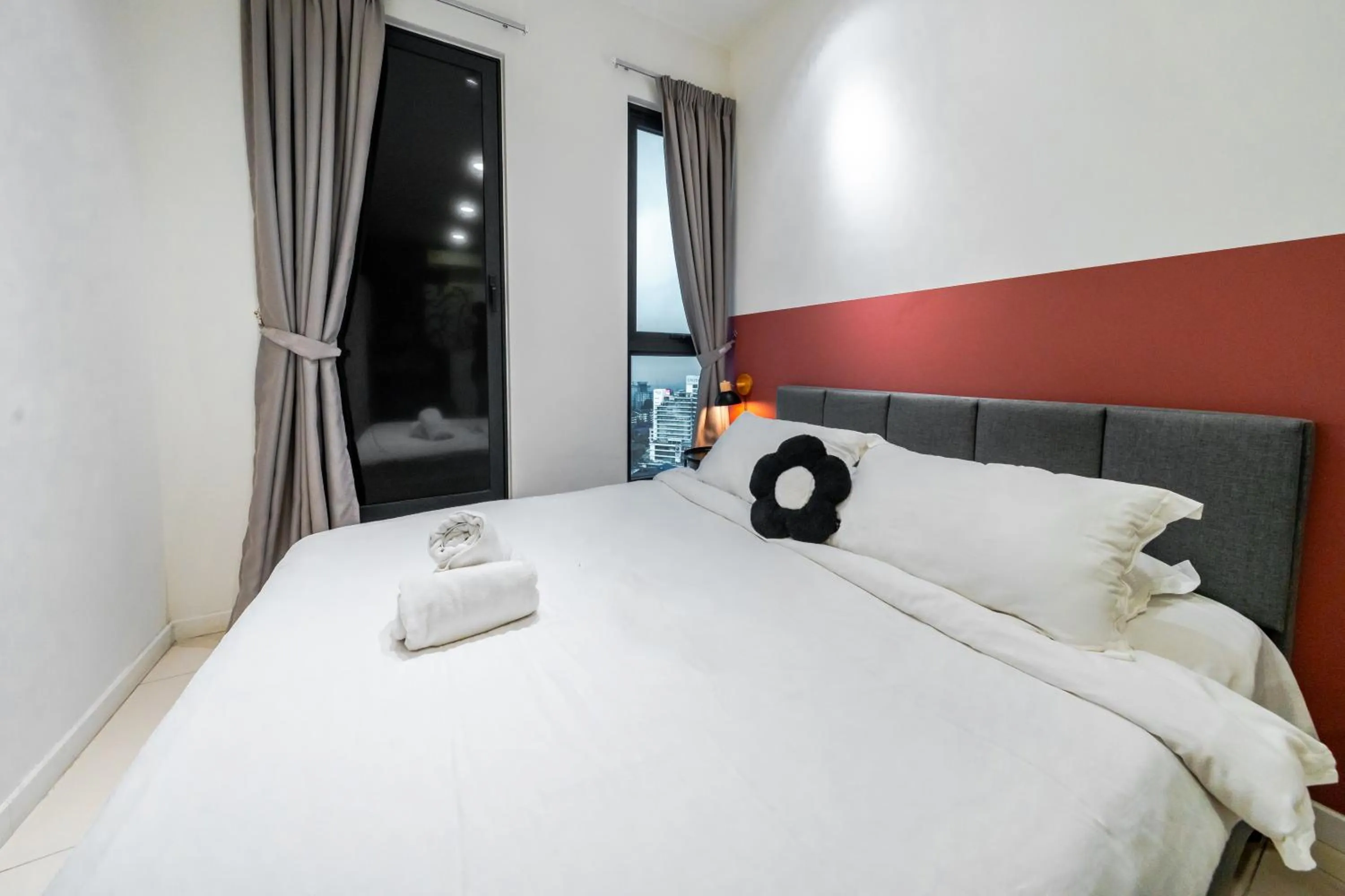 Bed in HighPark Suites in Petaling Jaya, Kelana Jaya by Plush