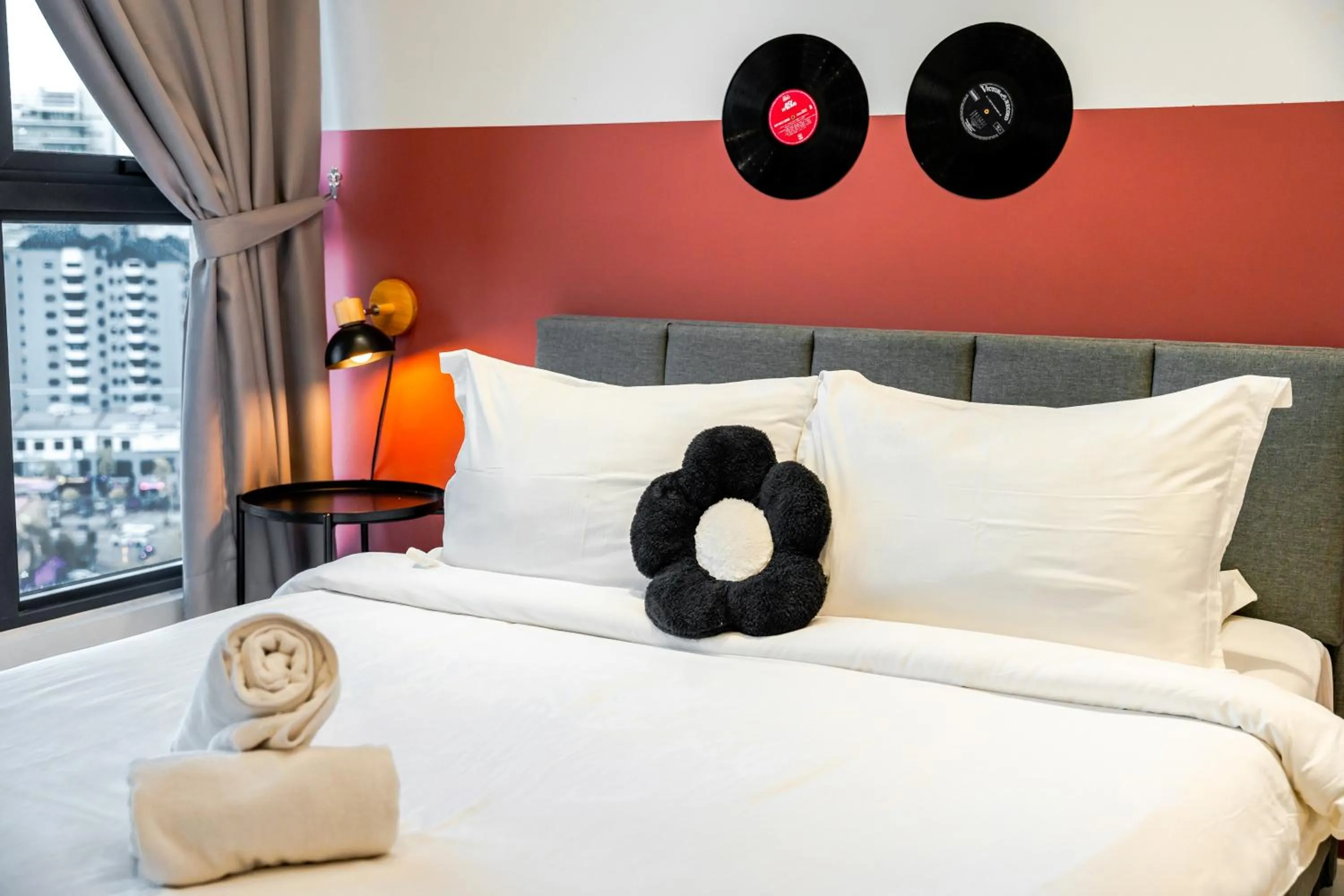 Bed in HighPark Suites in Petaling Jaya, Kelana Jaya by Plush