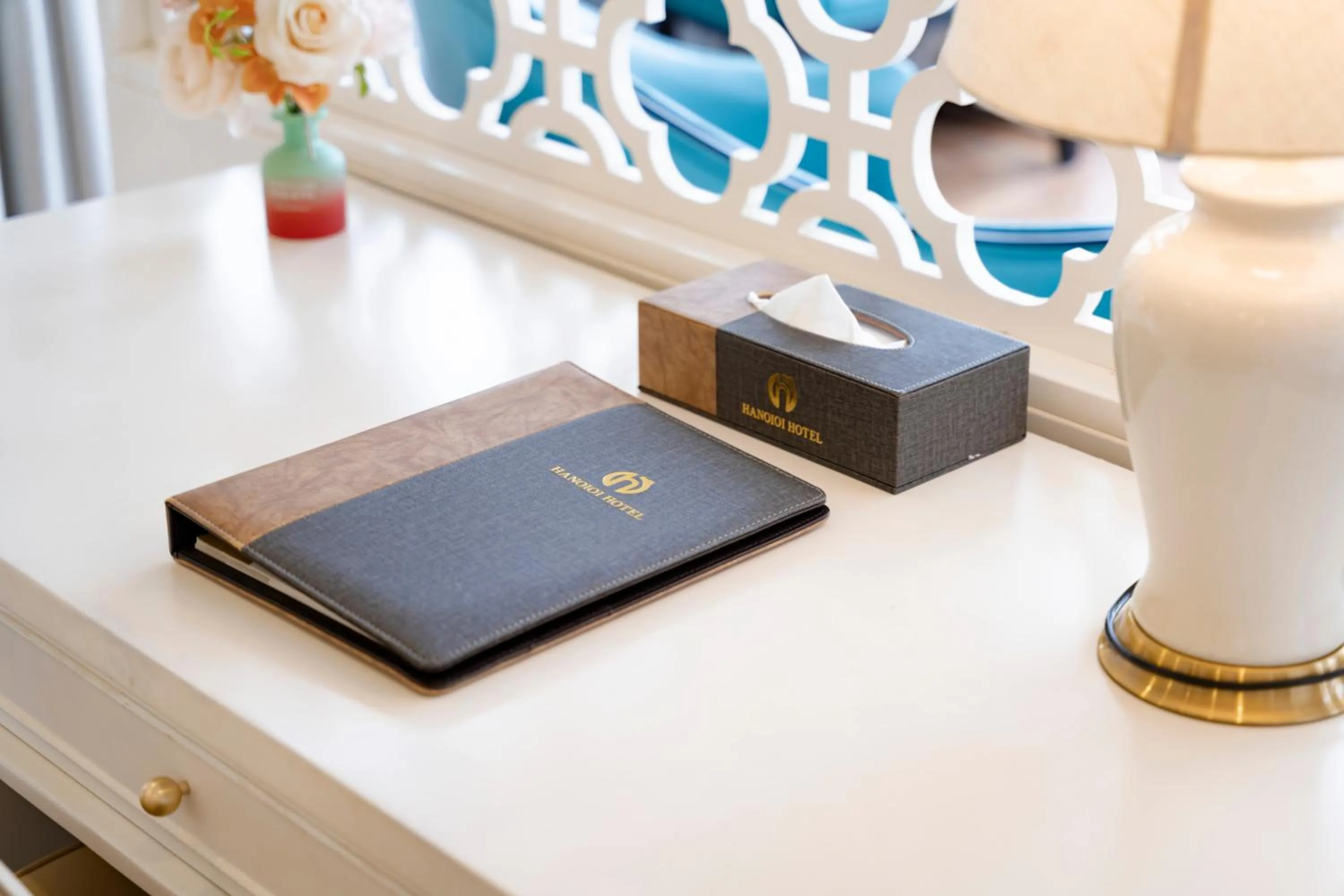 Decorative detail in Minasi HanoiOi Lakeside Hotel