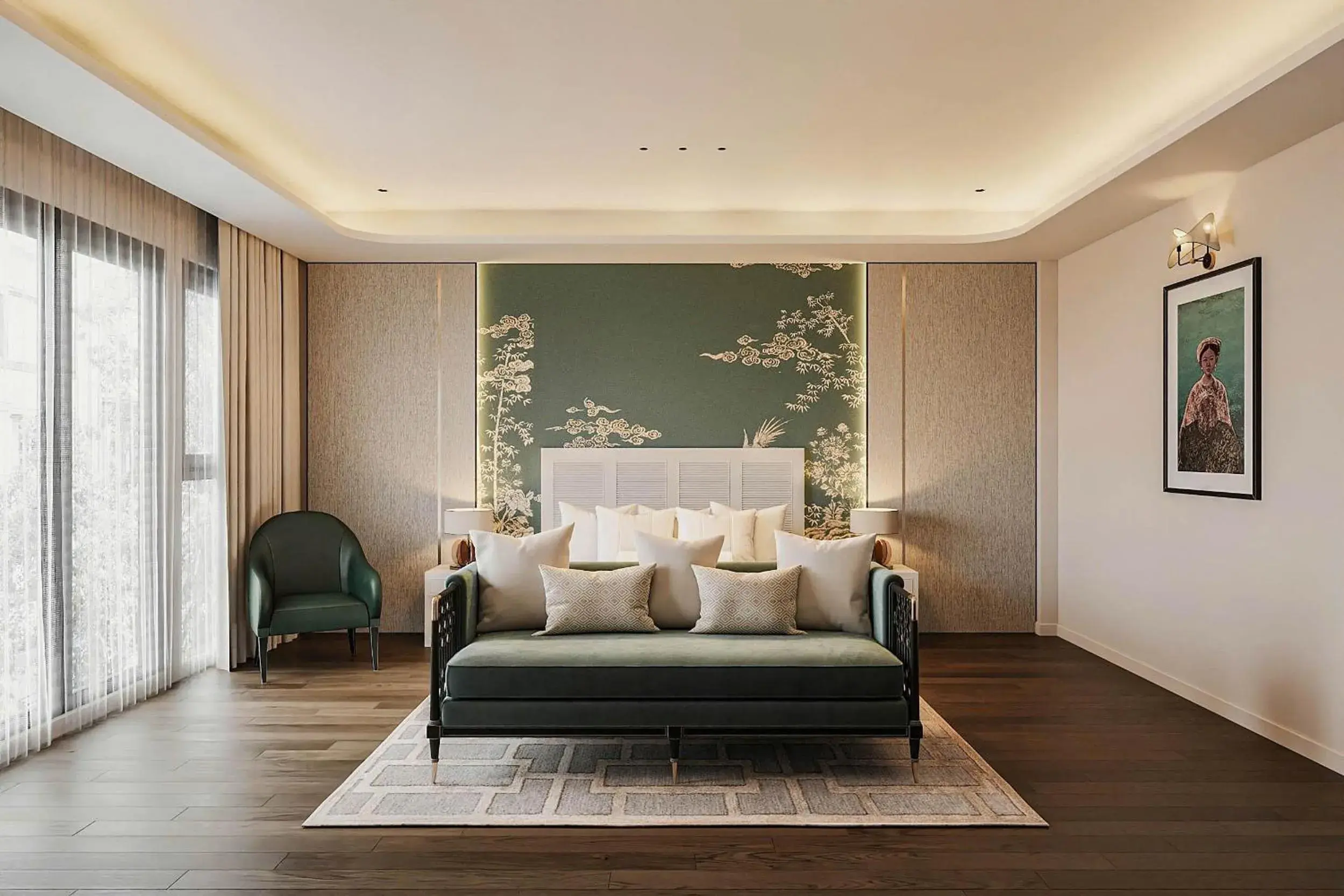 Bed in Minasi HanoiOi Lakeside Hotel Bed in Minasi HanoiOi Lakeside Hotel