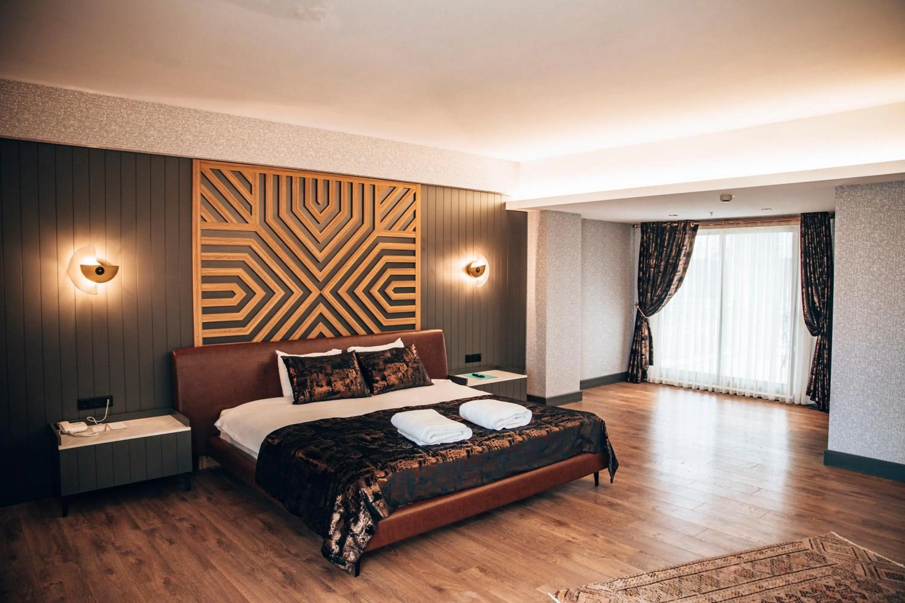 Bed in ADEMPİRA TERMAL&SPAHOTEL