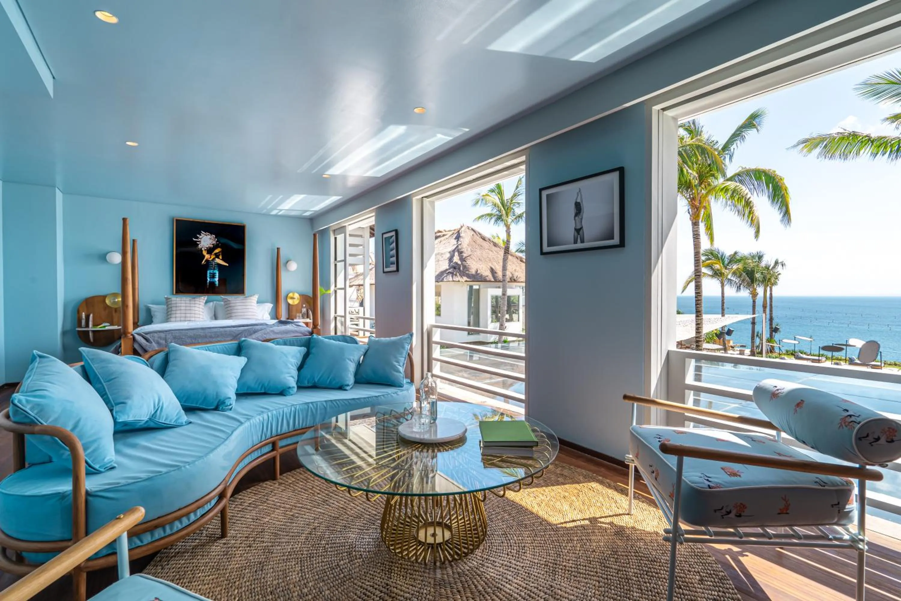 Living room in Ulu Cliffhouse