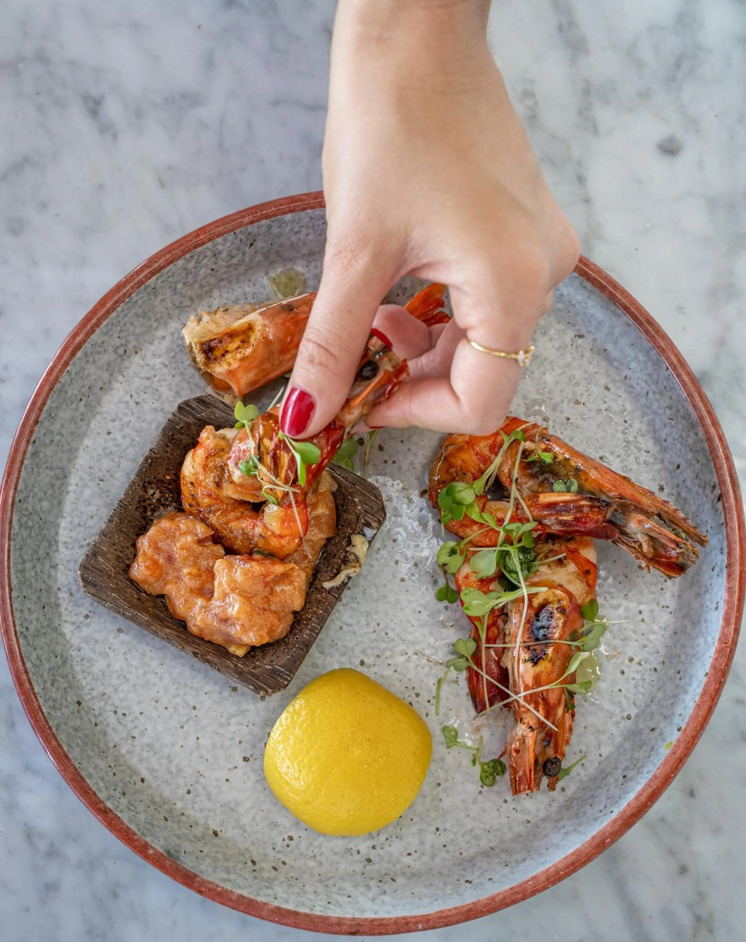 Breakfast in Ulu Cliffhouse