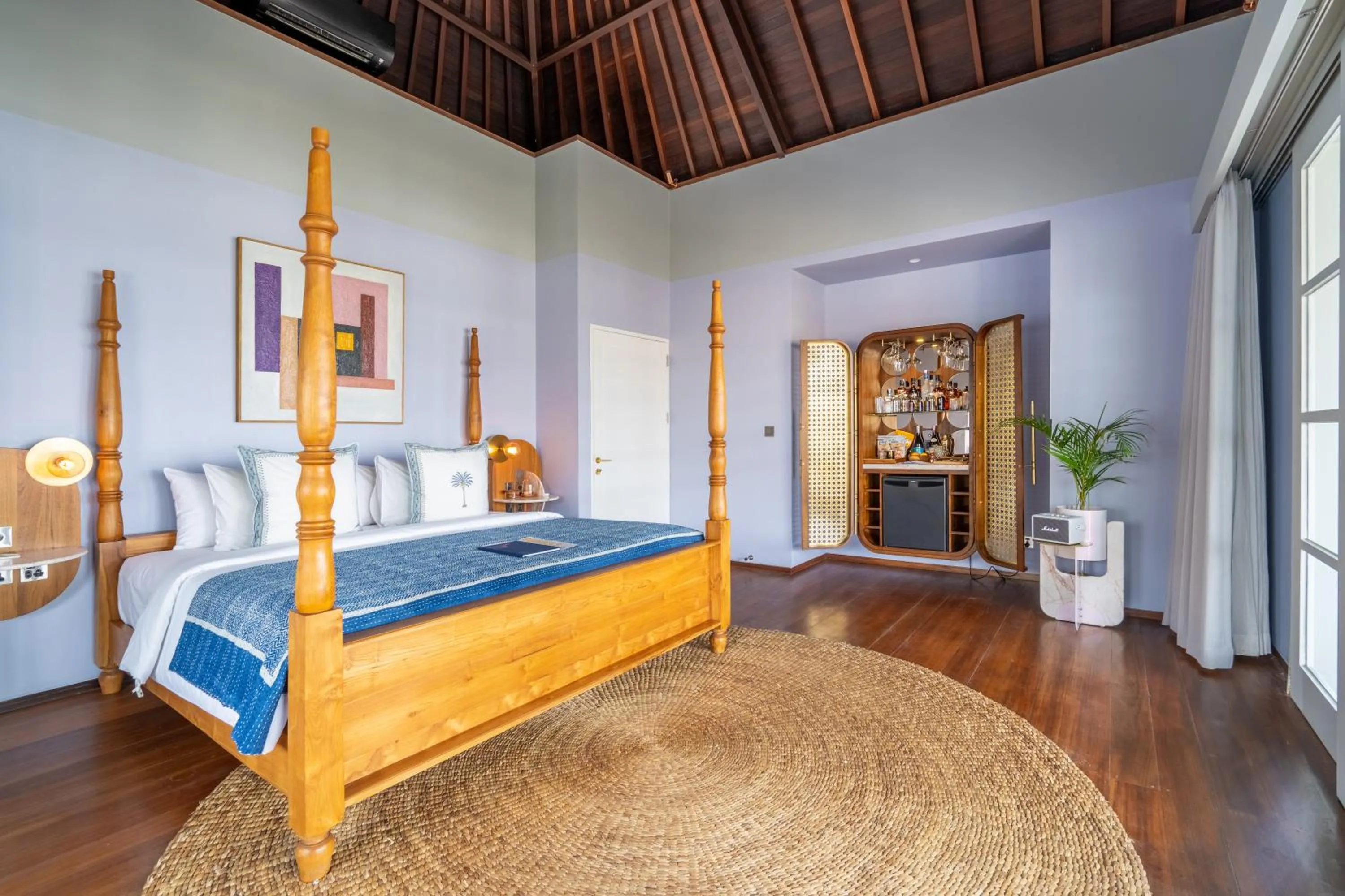 Living room, Bed in Ulu Cliffhouse