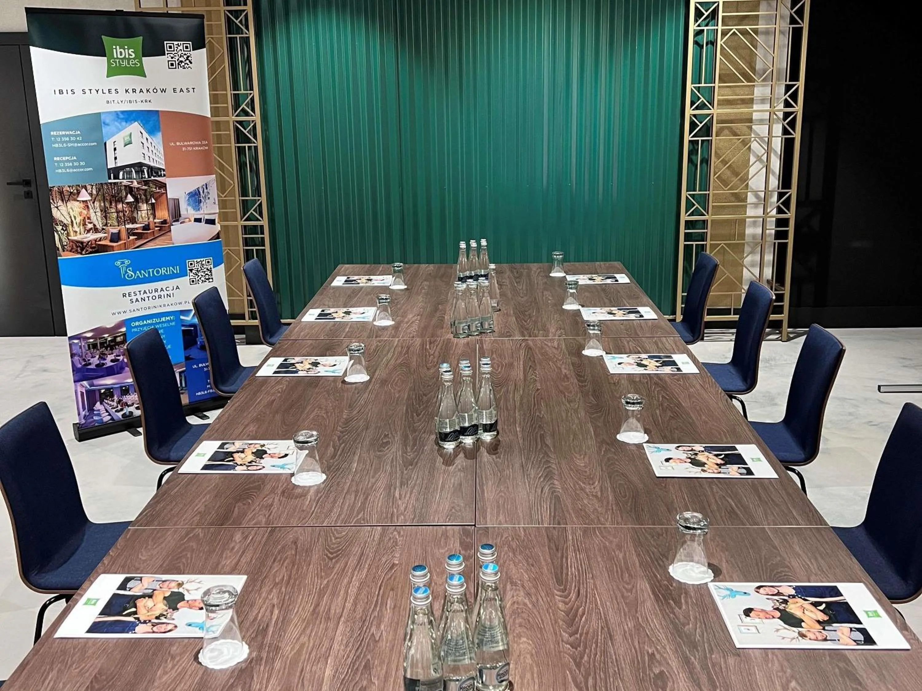 Meeting/conference room in ibis Styles Kraków East