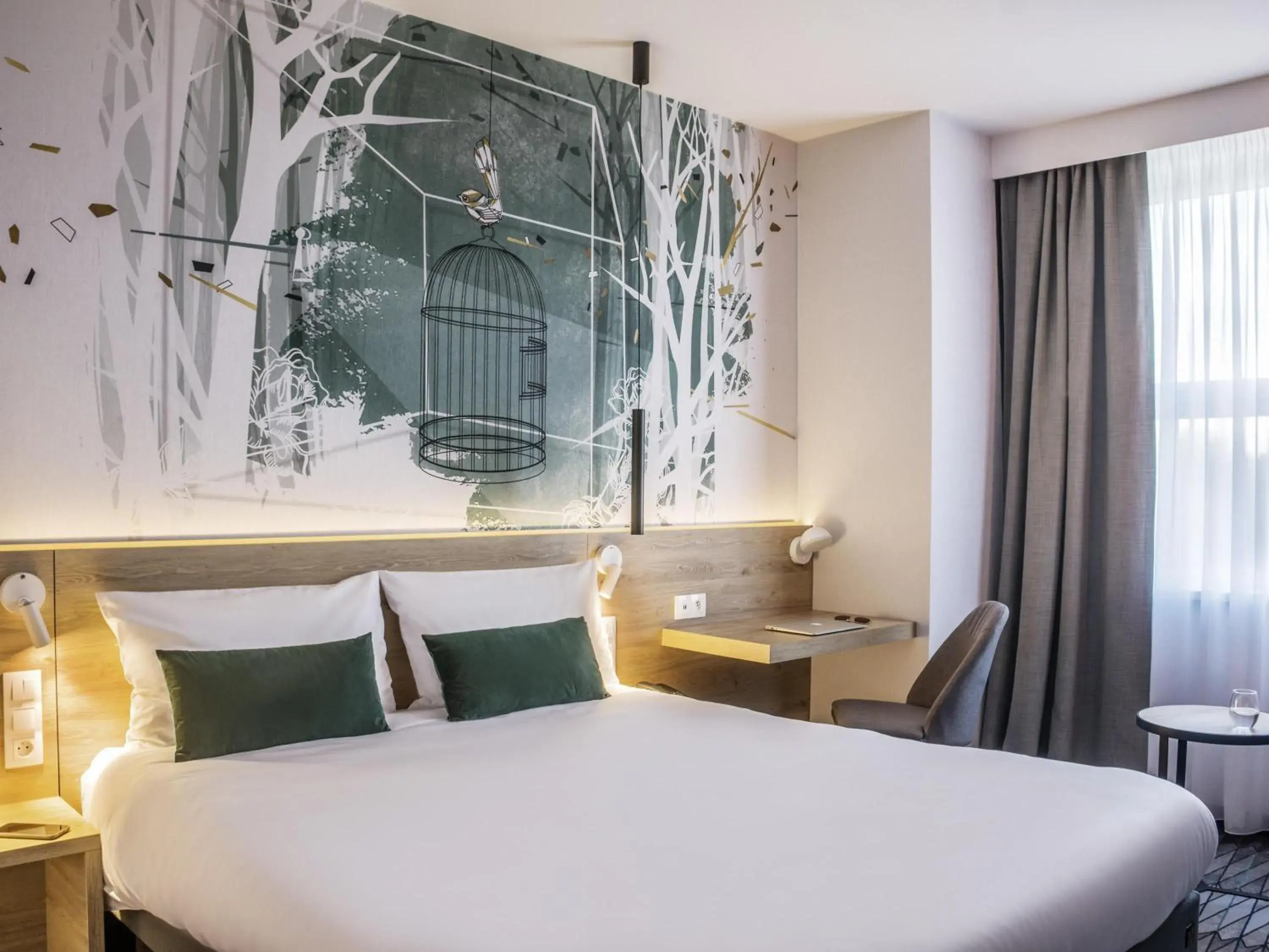 Bedroom, Bed in ibis Styles Kraków East Bedroom, Bed in ibis Styles Kraków East