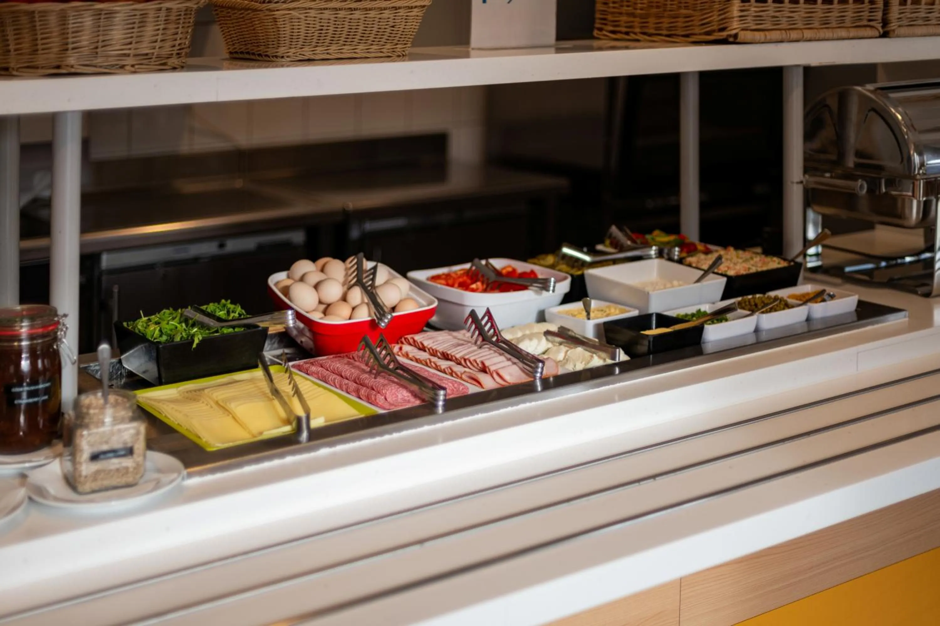 Food close-up in ibis budget Krakow Stare Miasto