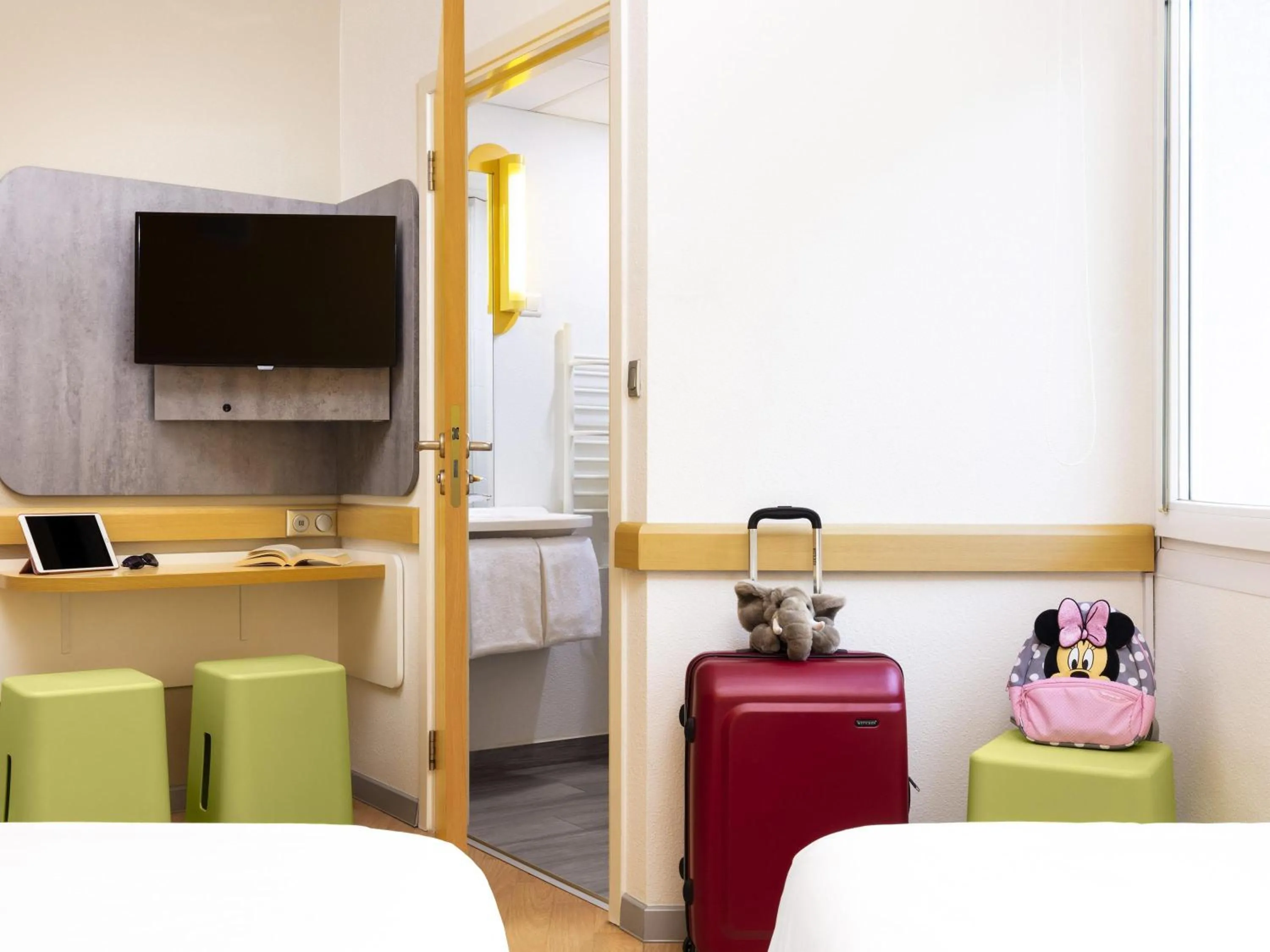 Bedroom in ibis budget Warszawa Centrum