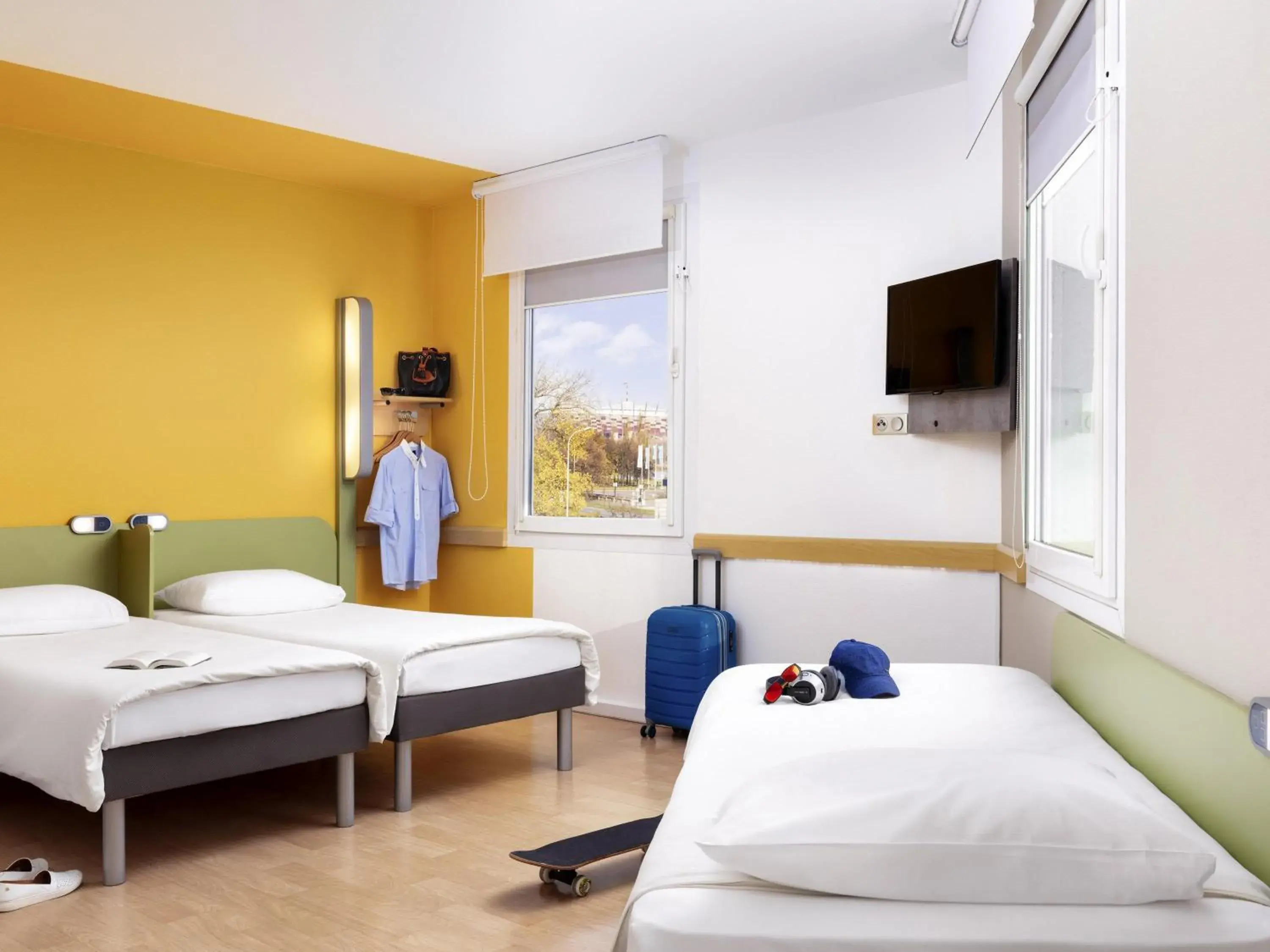 Bedroom, Bed in ibis budget Warszawa Centrum Bedroom, Bed in ibis budget Warszawa Centrum