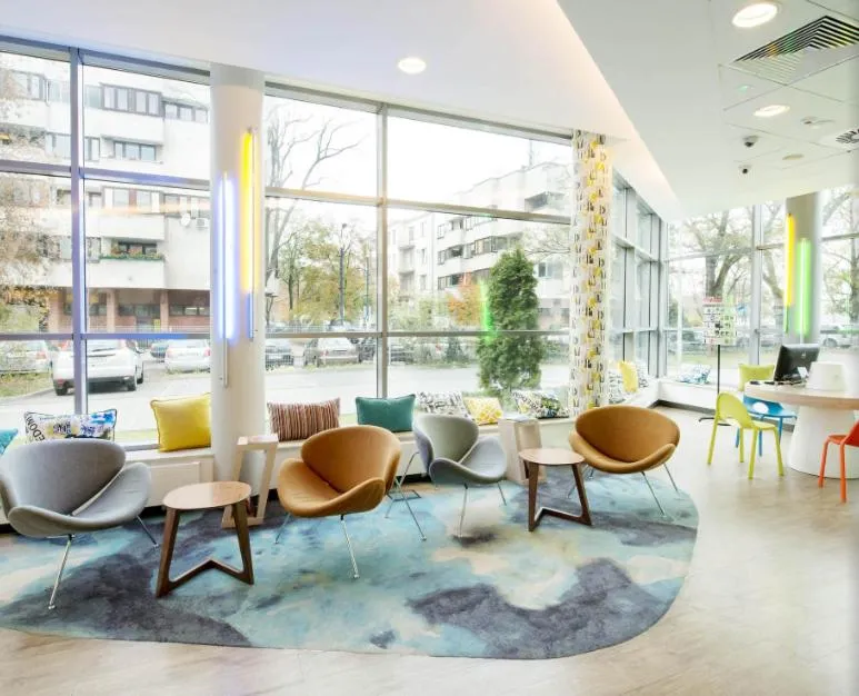 Lounge or bar in ibis budget Warszawa Centrum