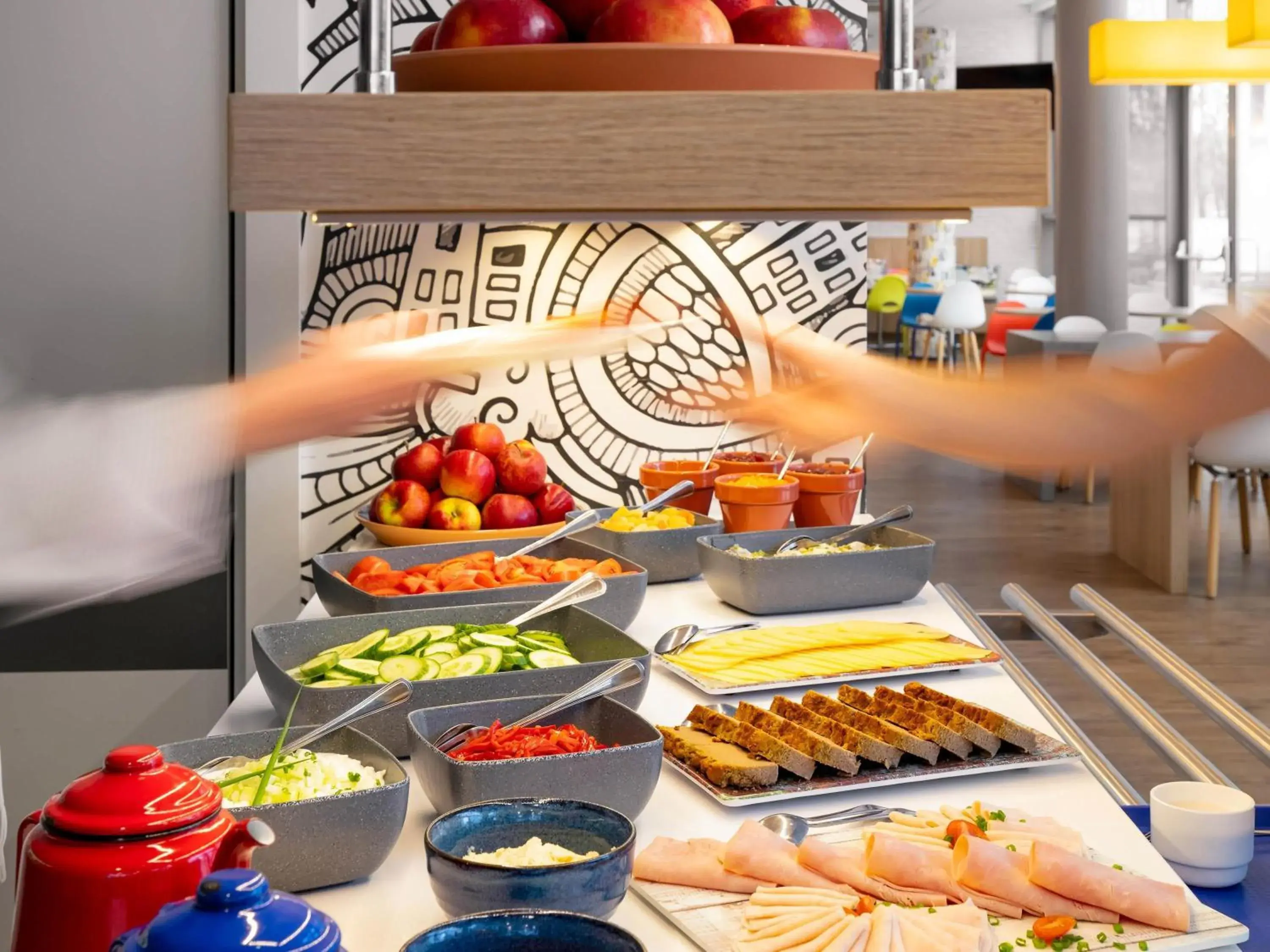 Breakfast in ibis budget Warszawa Centrum Breakfast in ibis budget Warszawa Centrum