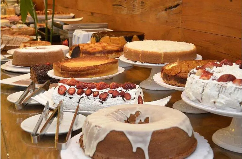 Buffet breakfast in Beira Rio Palace Hotel