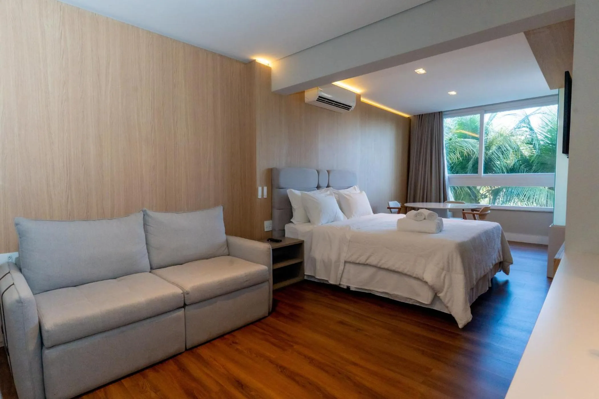 Bed in Beira Rio Palace Hotel