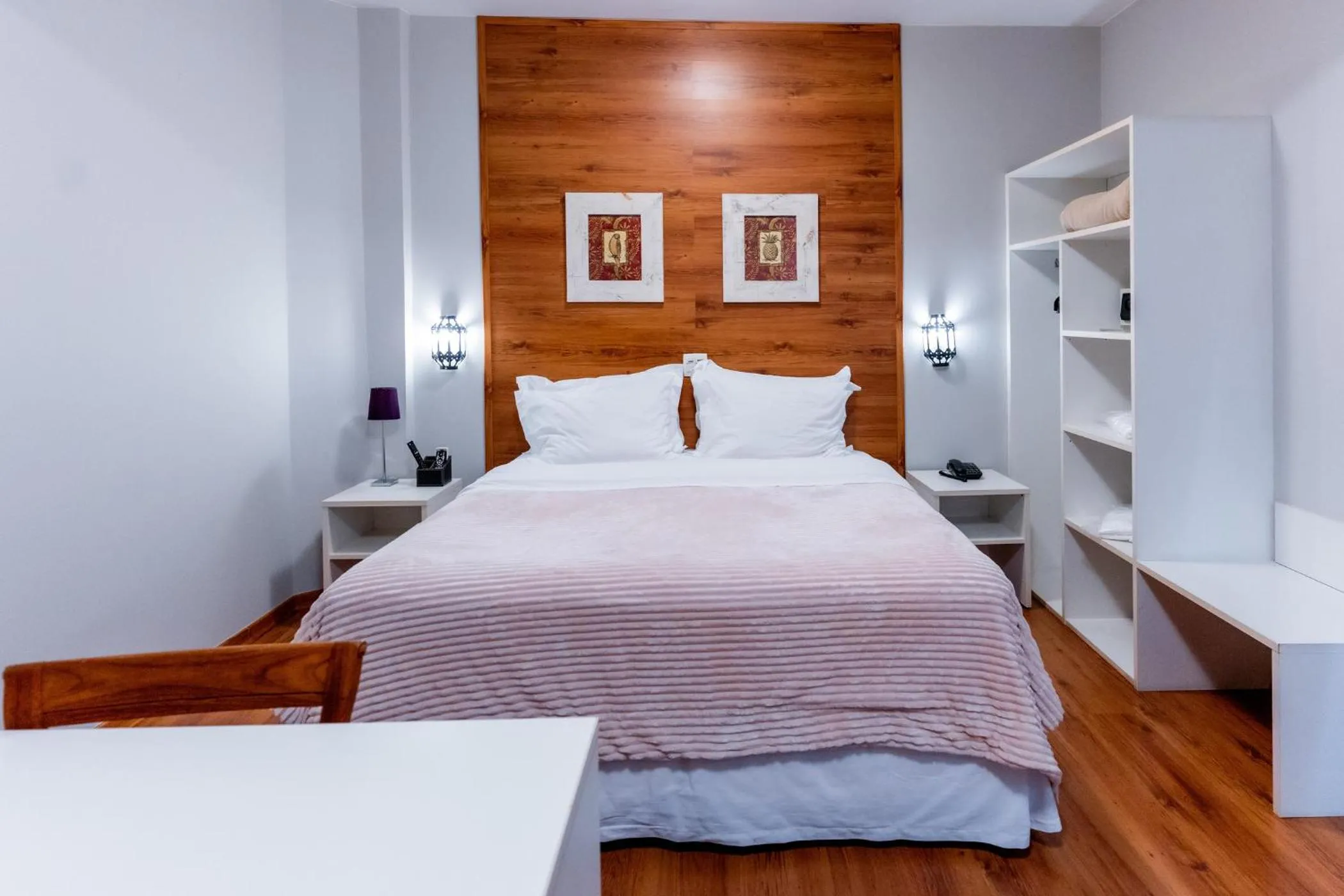 Bed in Beira Rio Palace Hotel