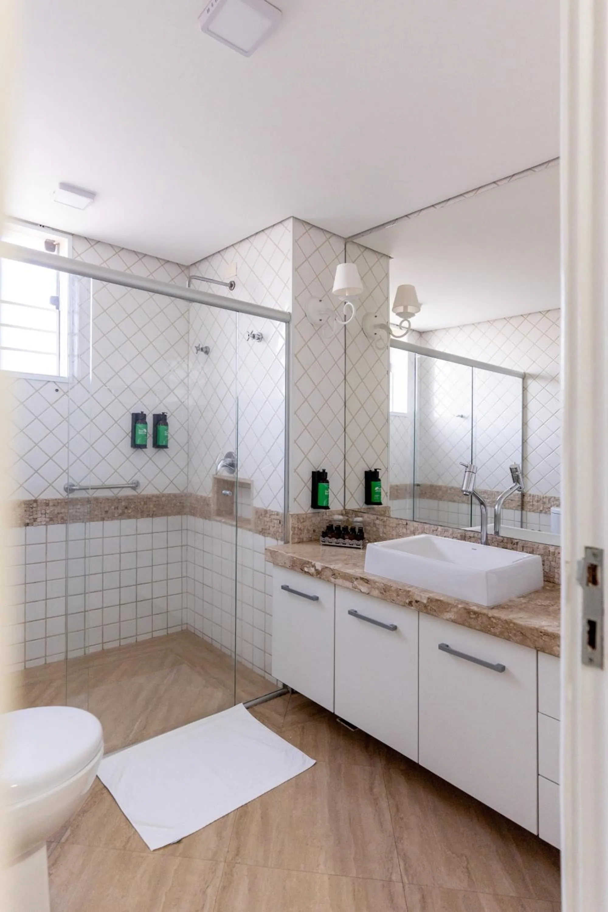 Shower in Beira Rio Palace Hotel