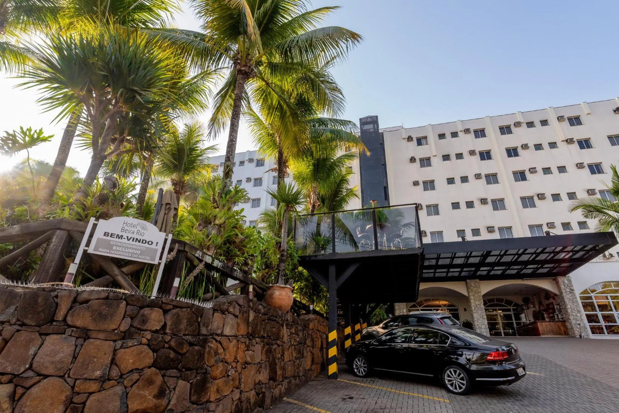 Facade/entrance in Beira Rio Palace Hotel