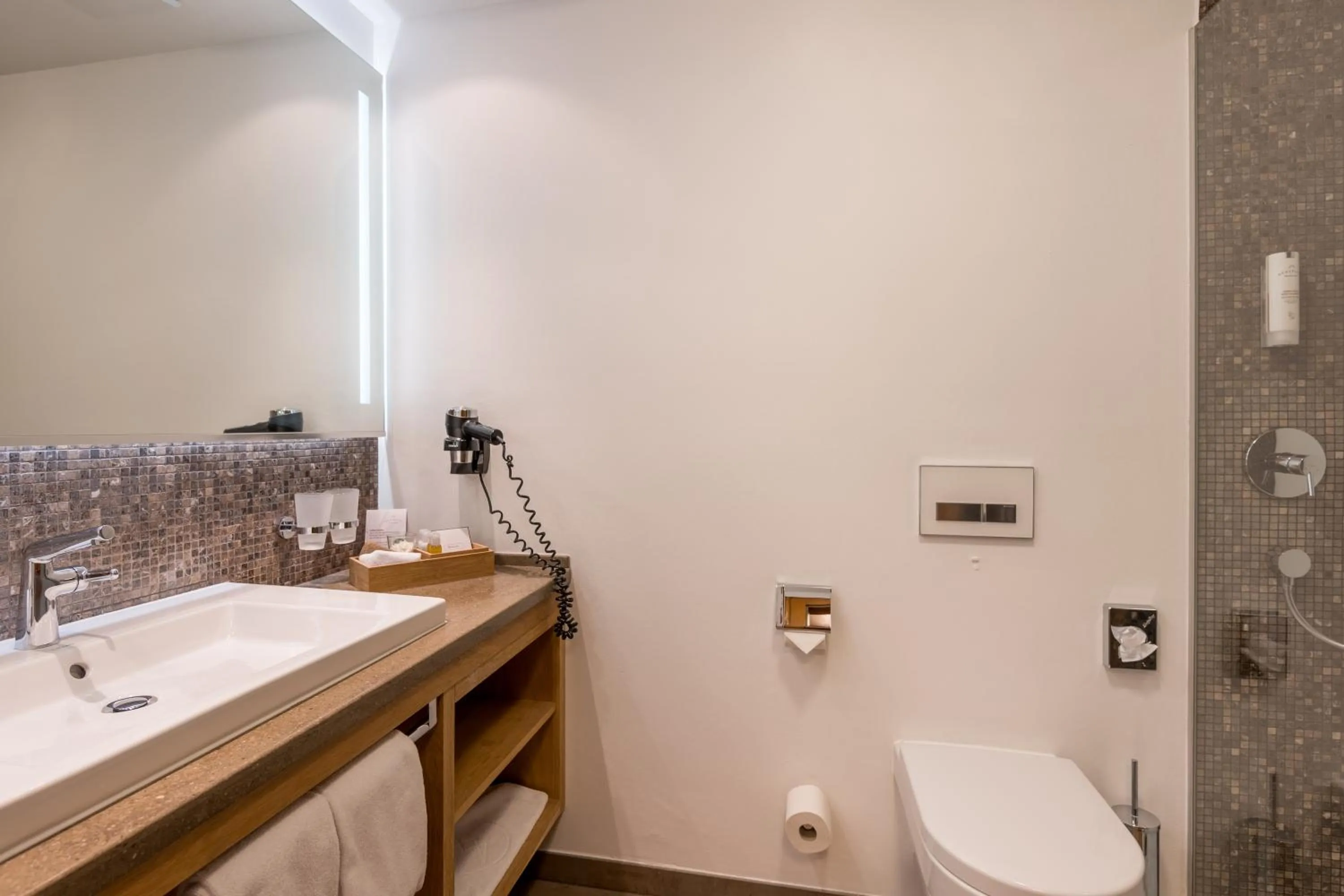 Bathroom in Hotel Bergblick 5 Sterne