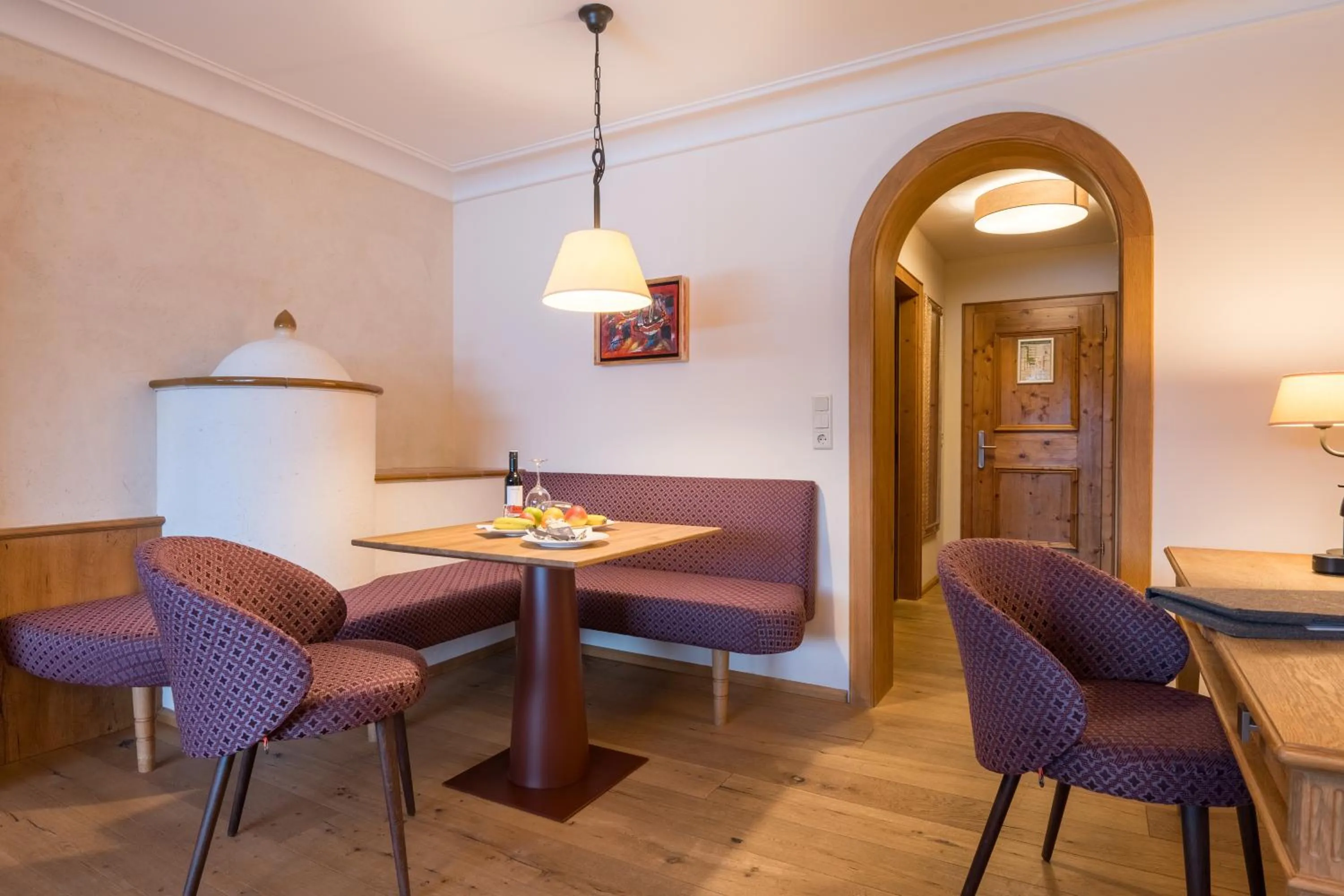 Living room in Hotel Bergblick 5 Sterne