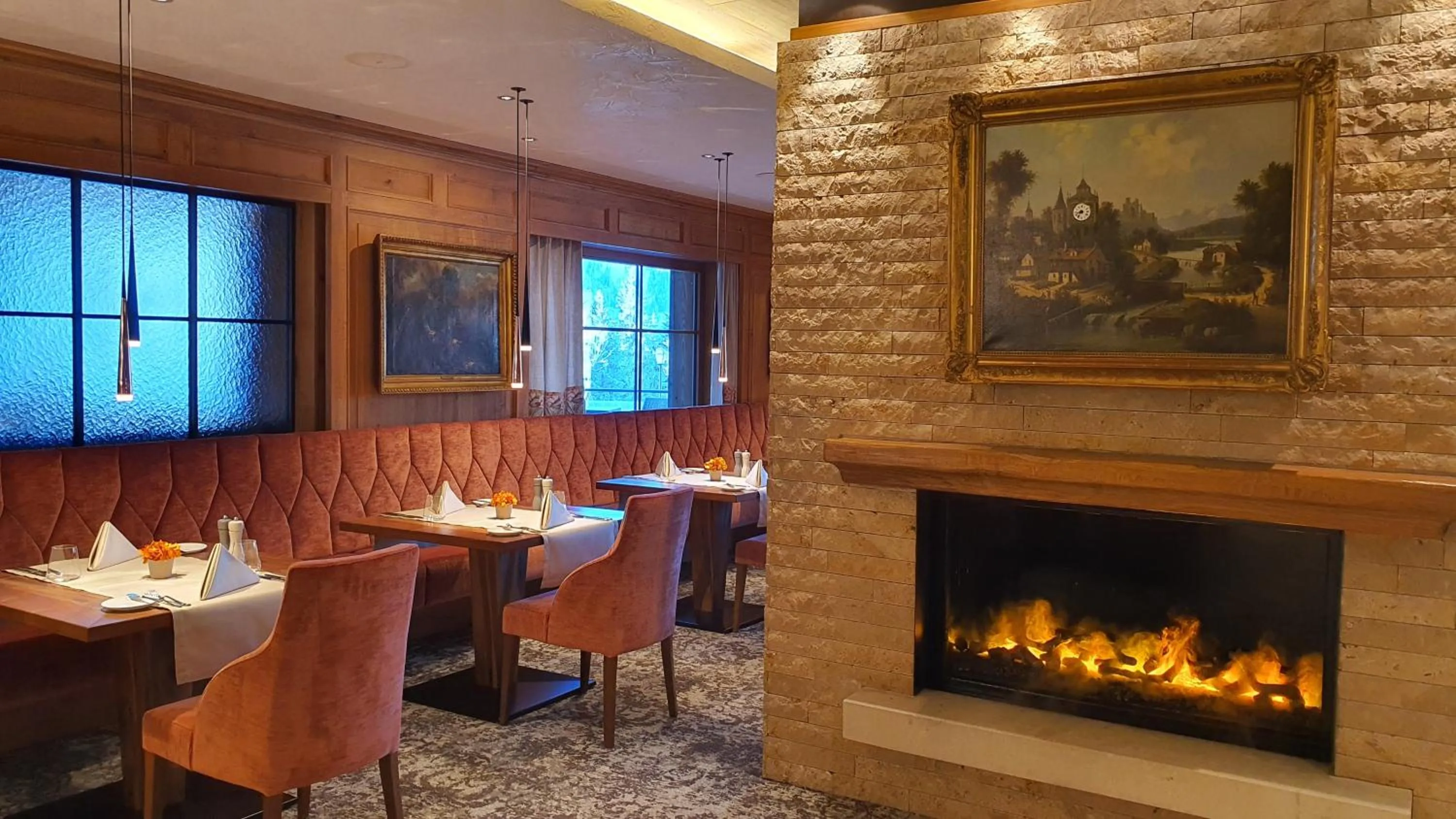 Restaurant/places to eat in Hotel Bergblick 5 Sterne