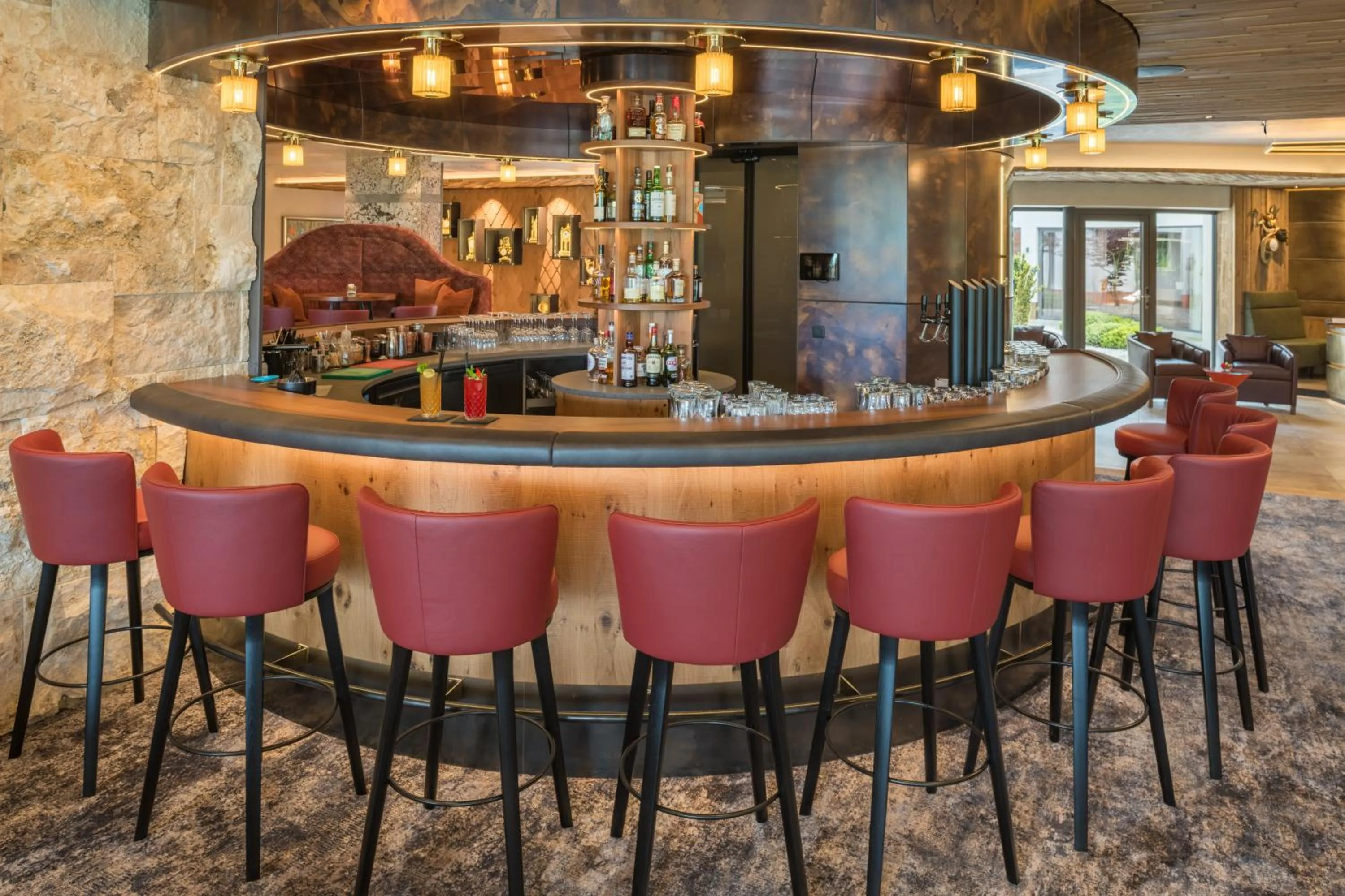 Lounge or bar in Hotel Bergblick 5 Sterne