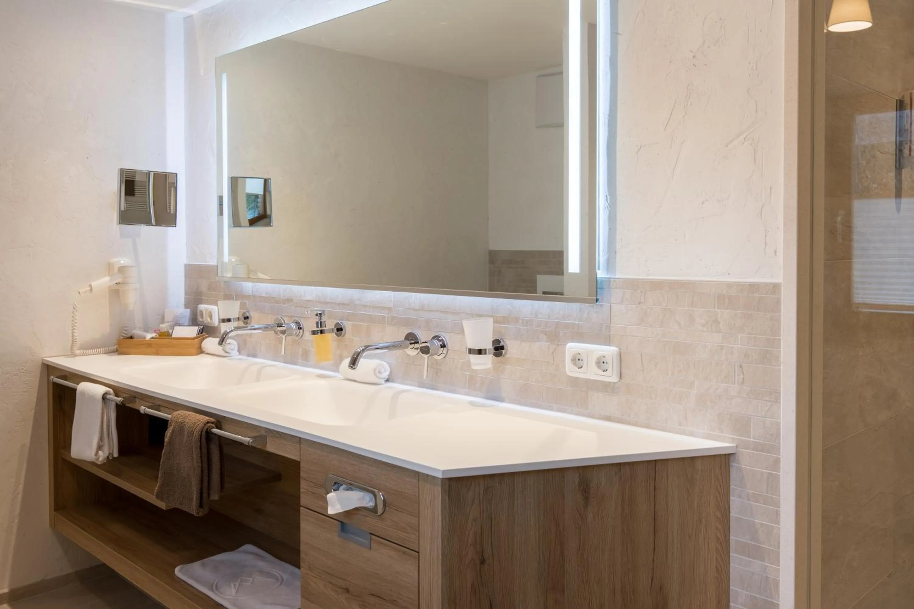 Bathroom in Hotel Bergblick 5 Sterne