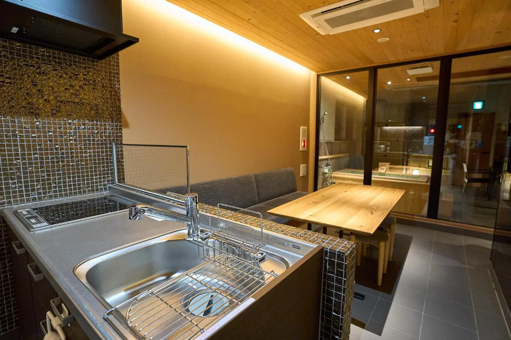 Living room in MATERIAL Fuchomae Living room in MATERIAL Fuchomae