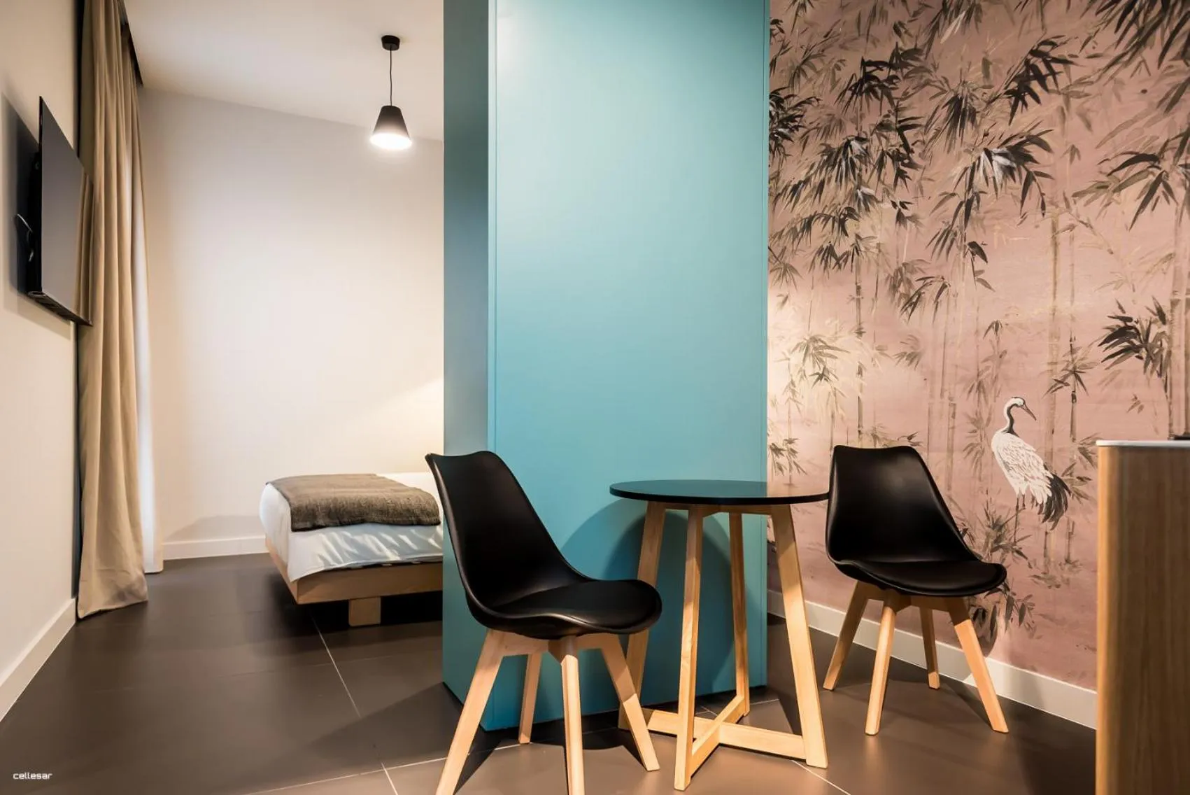 Dining area, Bed in Welldone Quality - Crystal pool