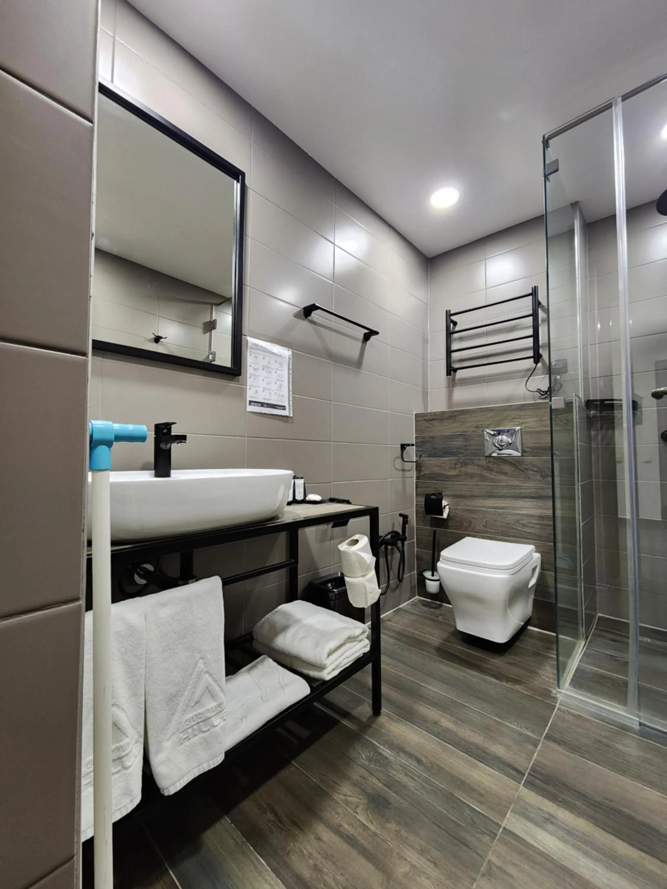 Shower in Gudauri Hills Apart Hotel