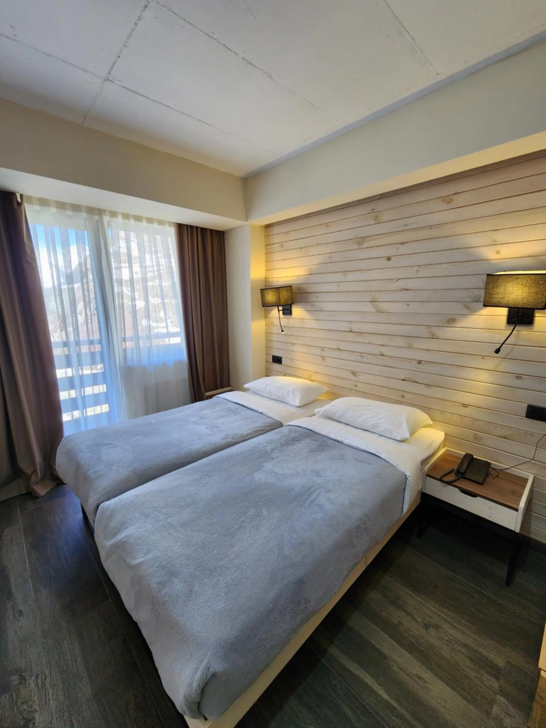 Bedroom, Bed in Gudauri Hills Apart Hotel