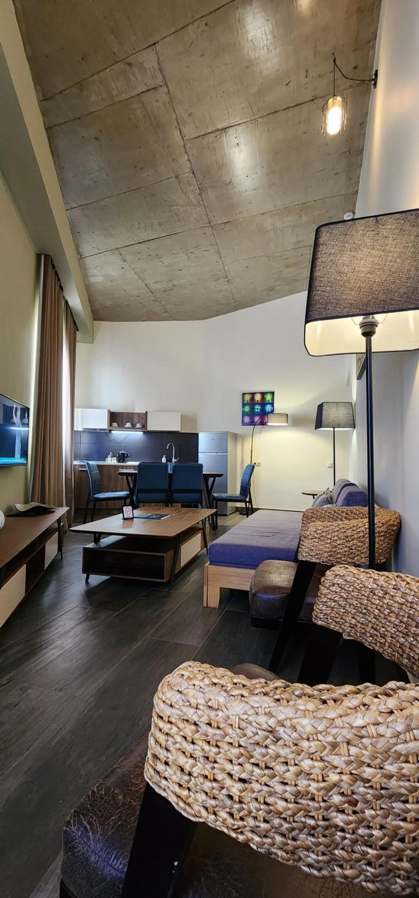 Living room in Gudauri Hills Apart Hotel