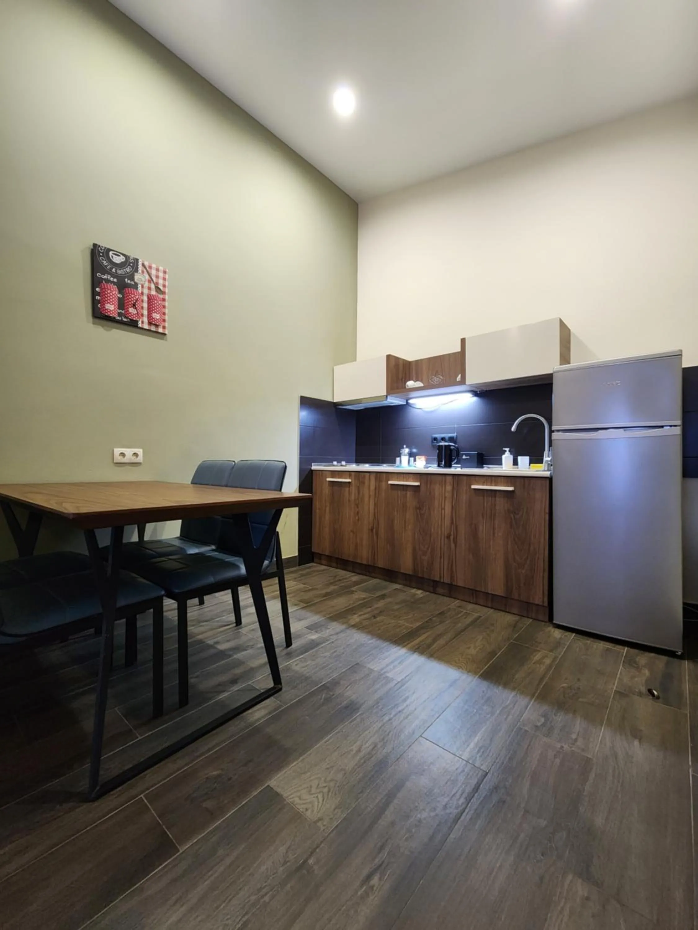 Kitchen or kitchenette in Gudauri Hills Apart Hotel