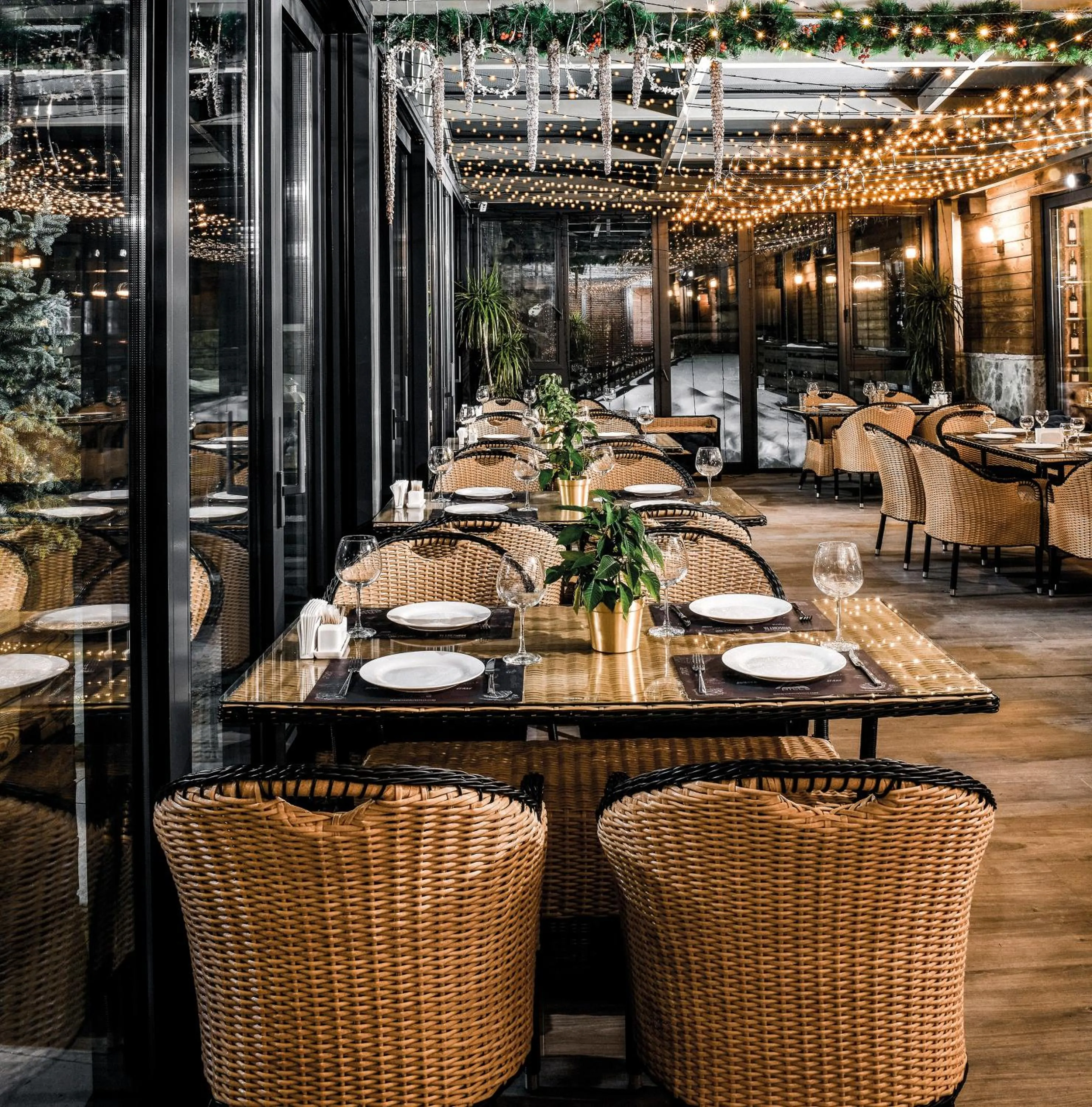 Restaurant/places to eat in Gudauri Hills Apart Hotel