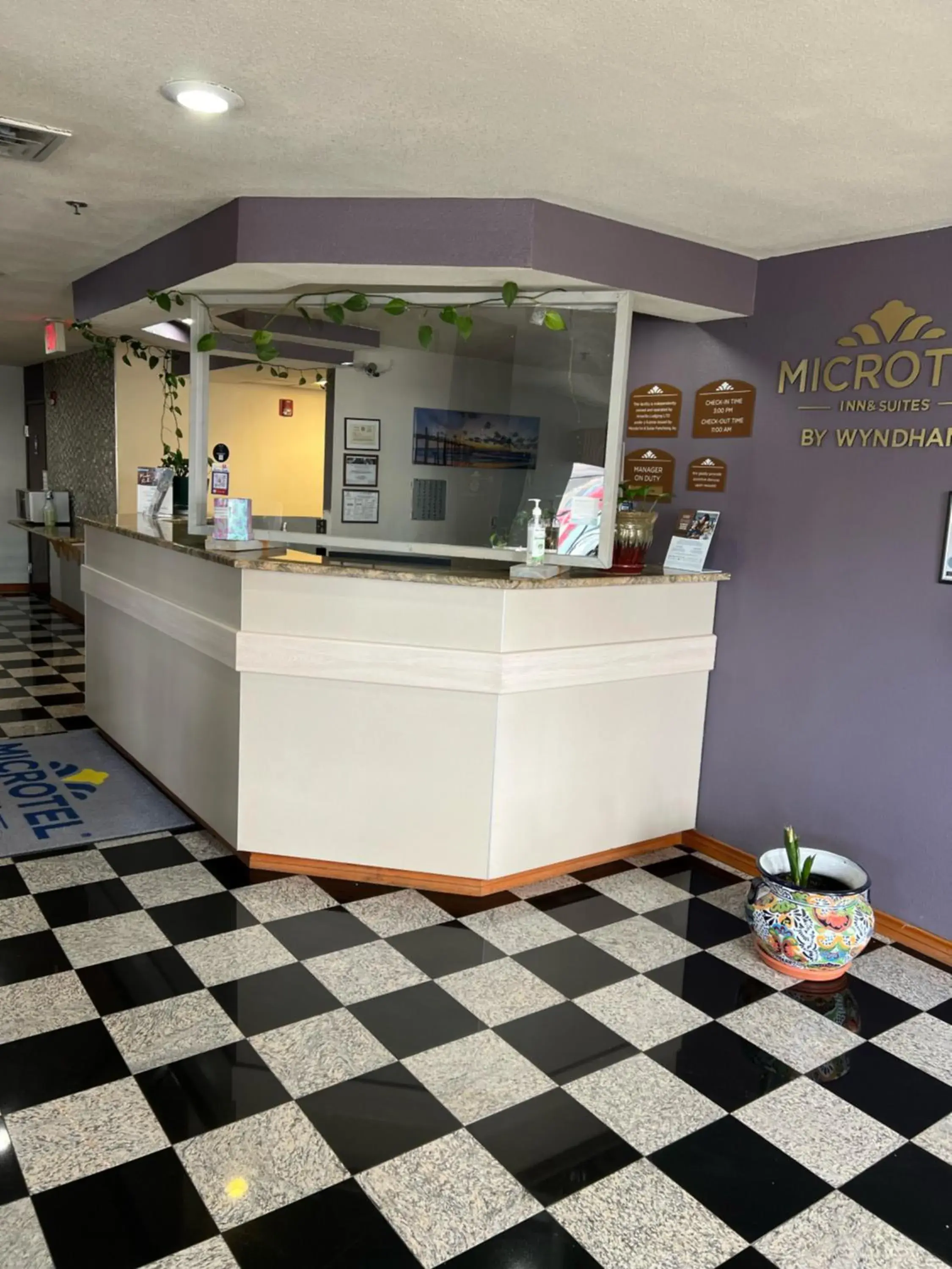 Lobby or reception in Microtel Inn & Suites by Wyndham Amarillo Lobby or reception in Microtel Inn & Suites by Wyndham Amarillo