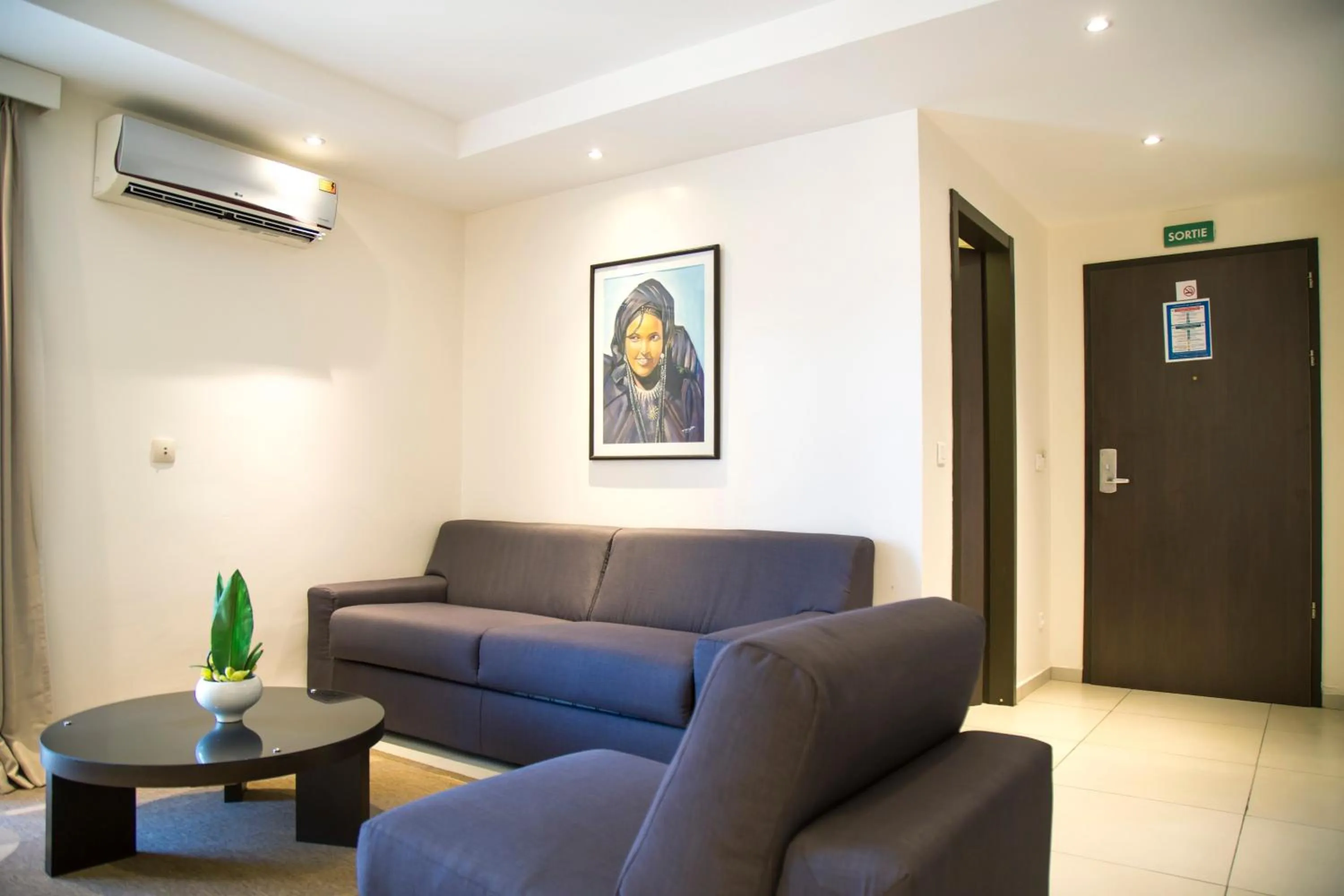 Living room in Le Ndiambour Hôtel et Résidence