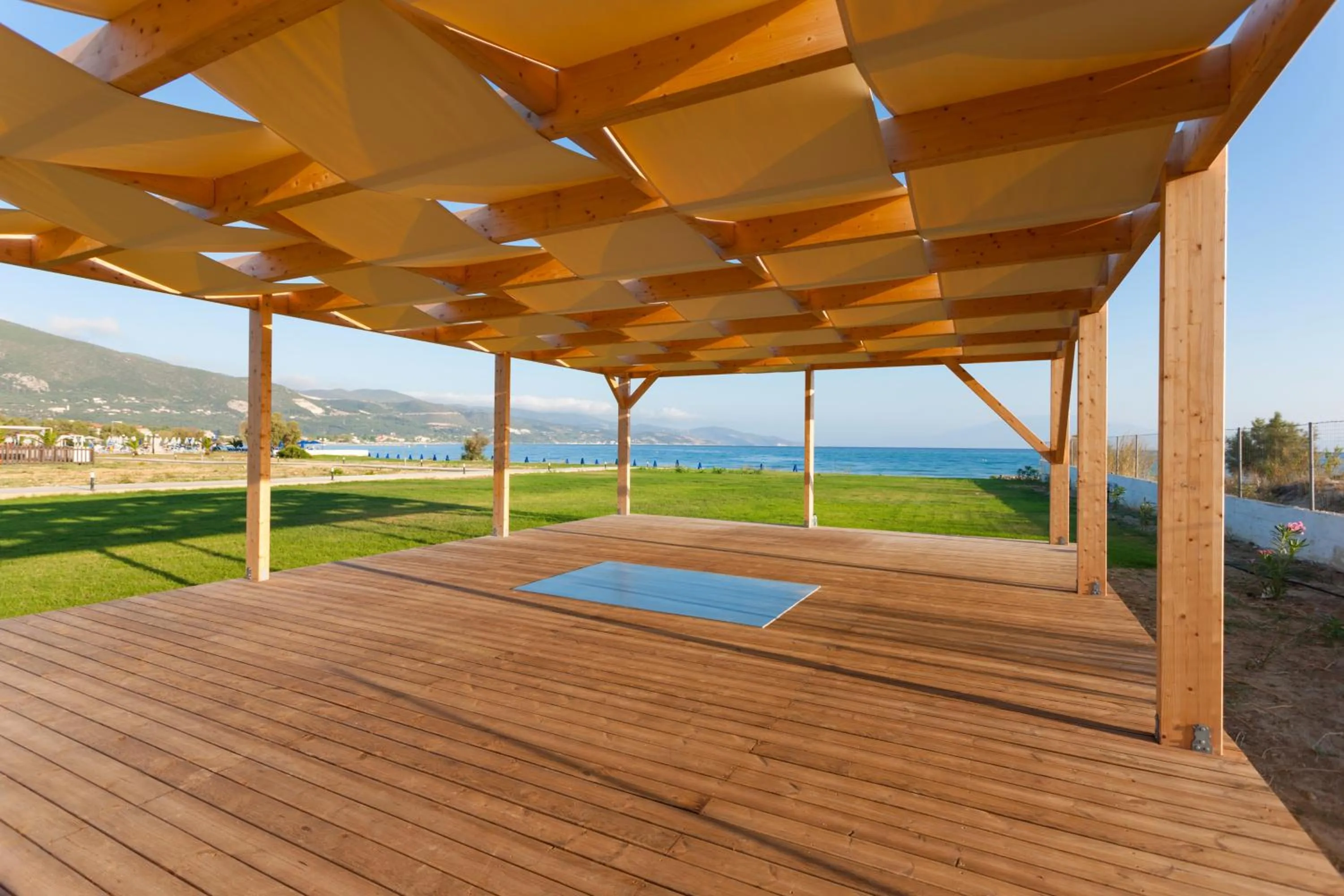 Swimming pool in Alykanas Village Resort