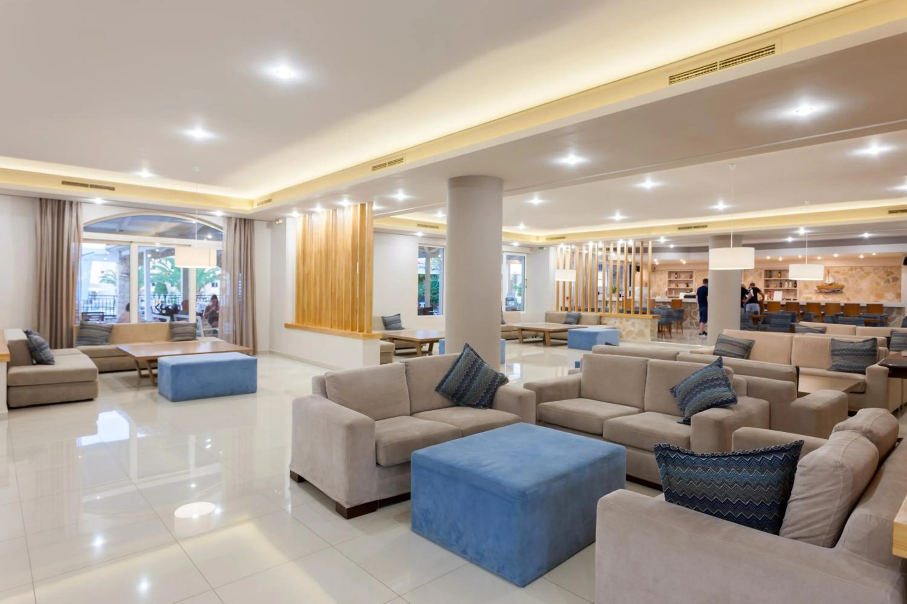 Living room in Alykanas Village Resort