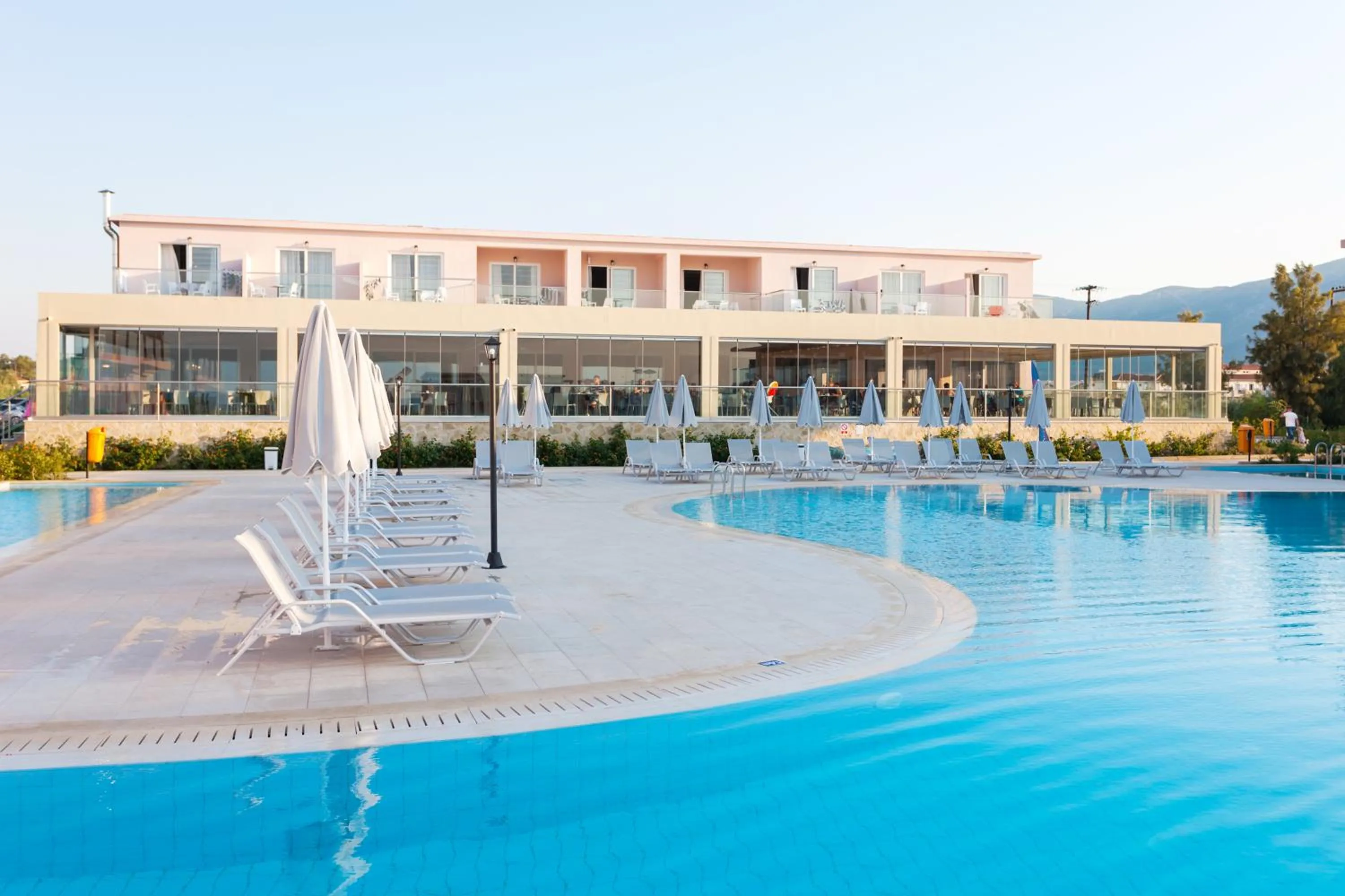 Swimming pool in Alykanas Village Resort