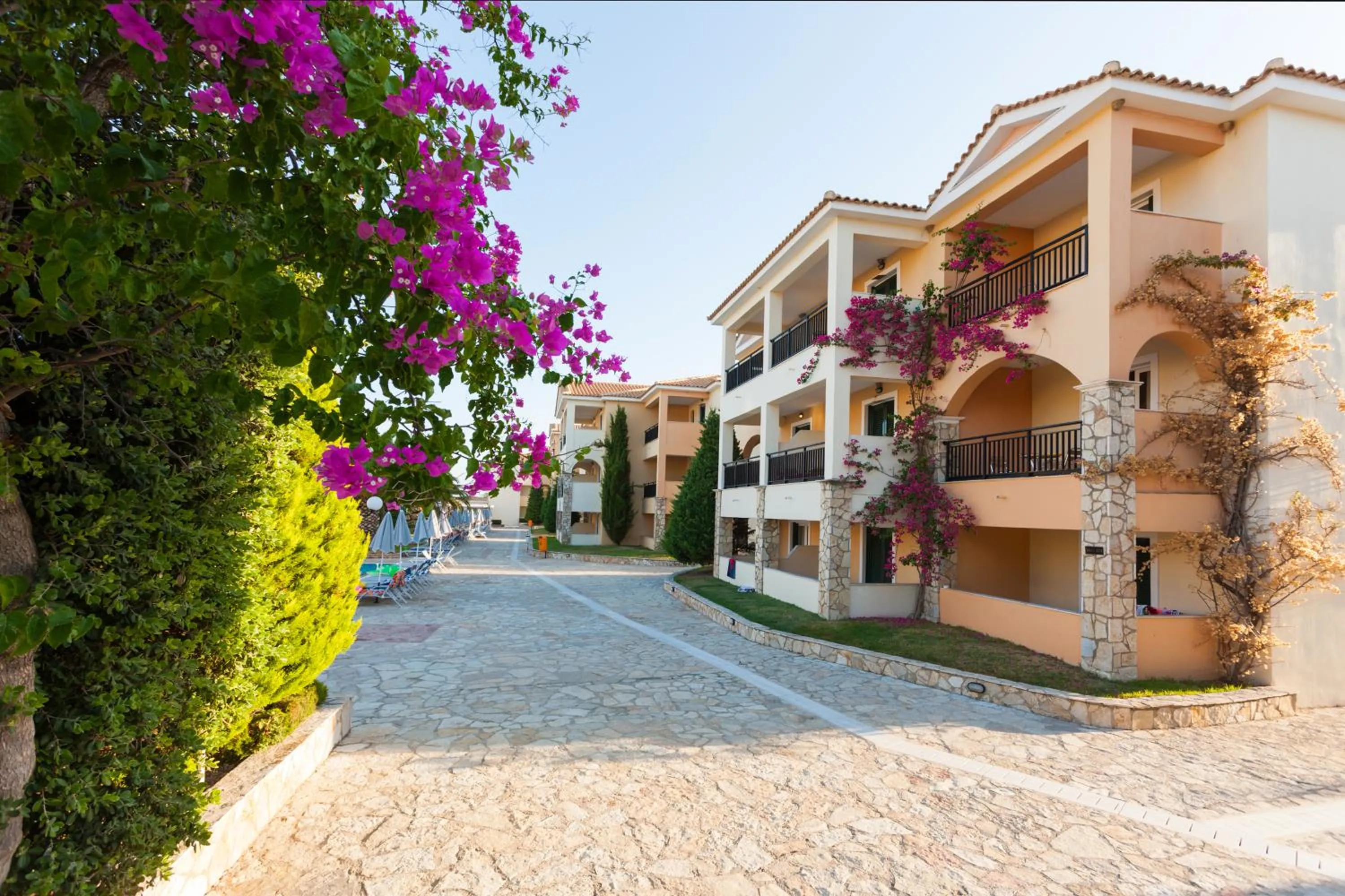 Property building in Alykanas Village Resort