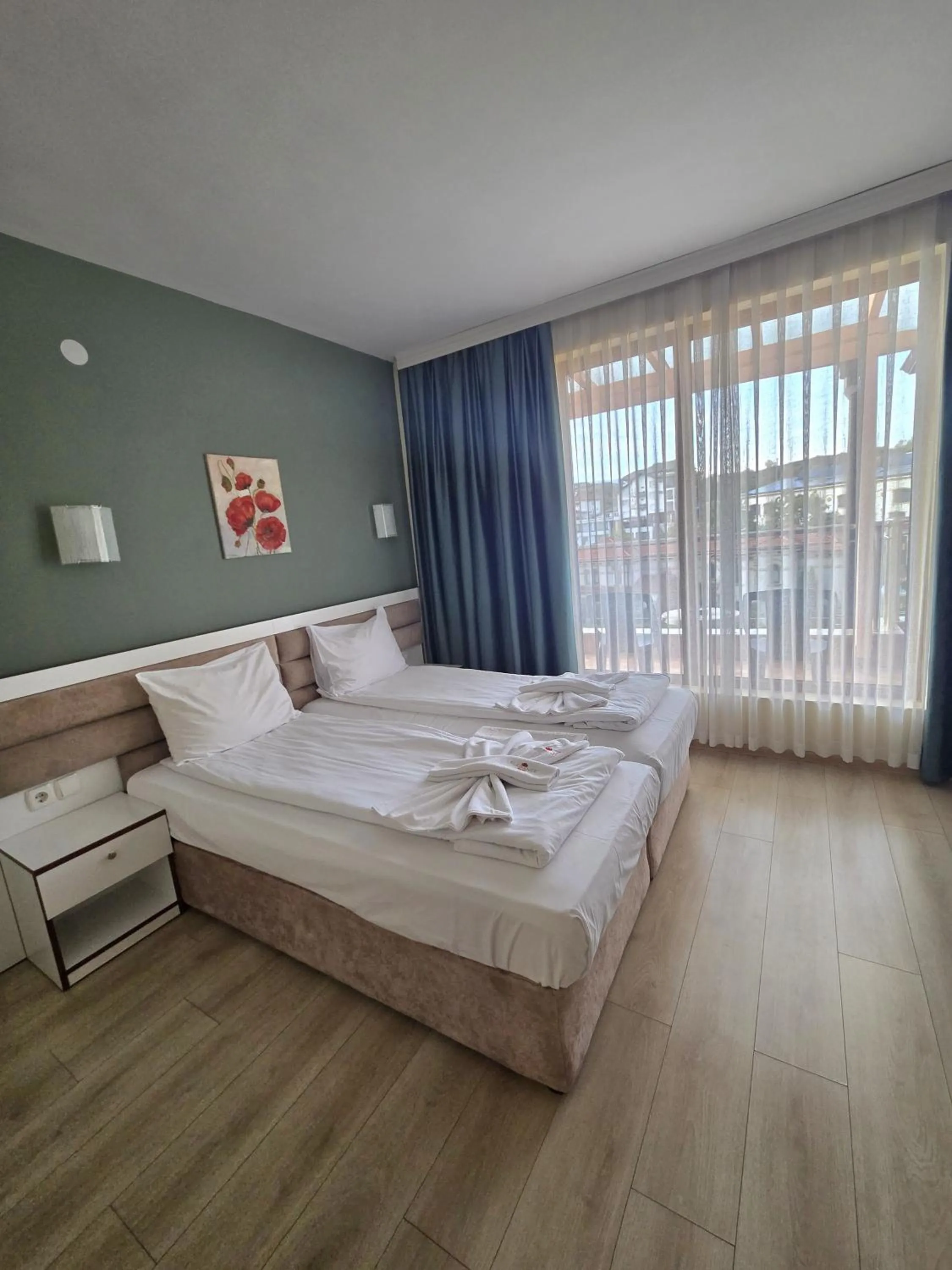 Bed in Elegance Spa Hotel