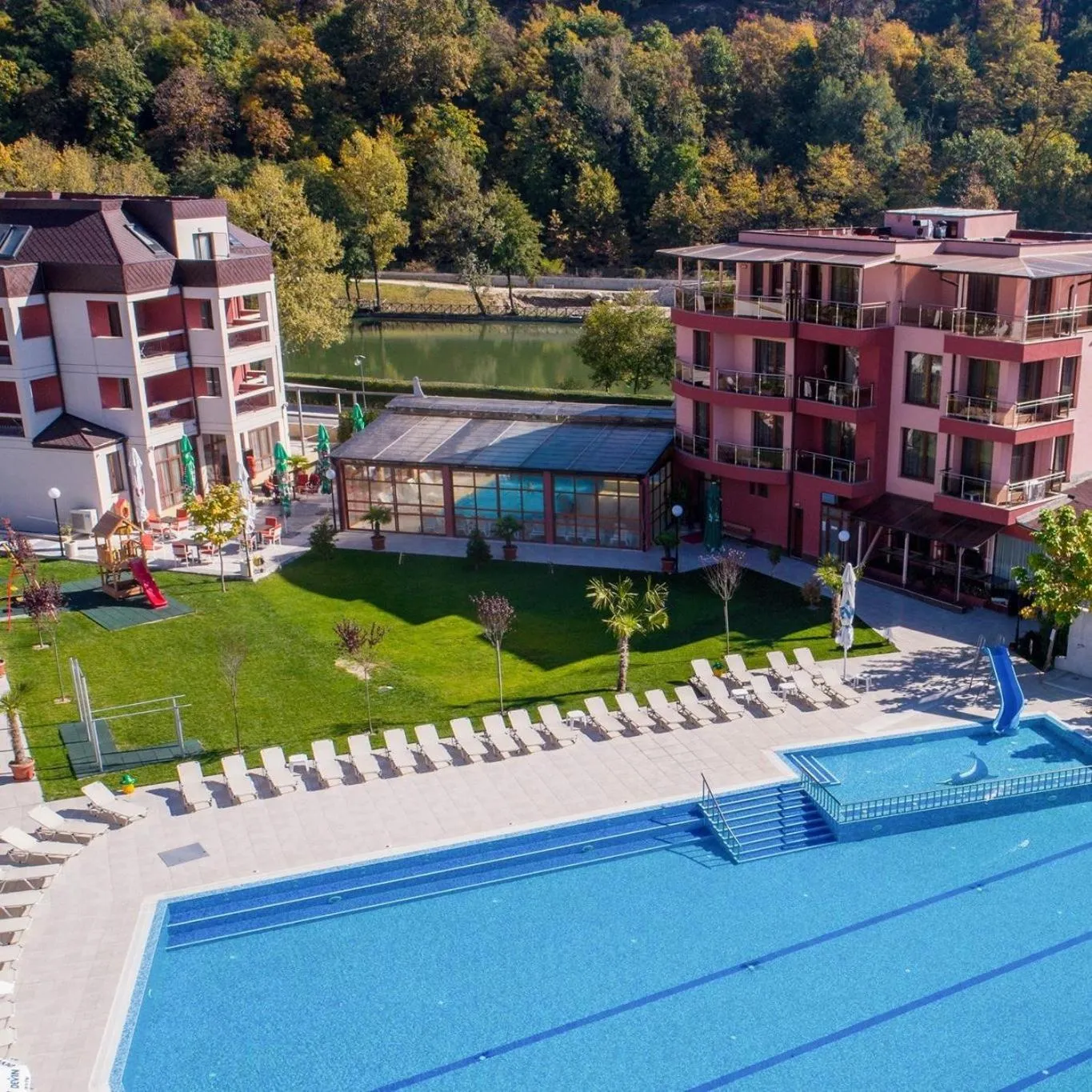 sunbed in Elegance Spa Hotel