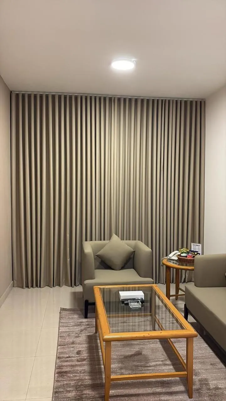 Living room in Al Khaleej Plaza Furnished Hotel Apartments