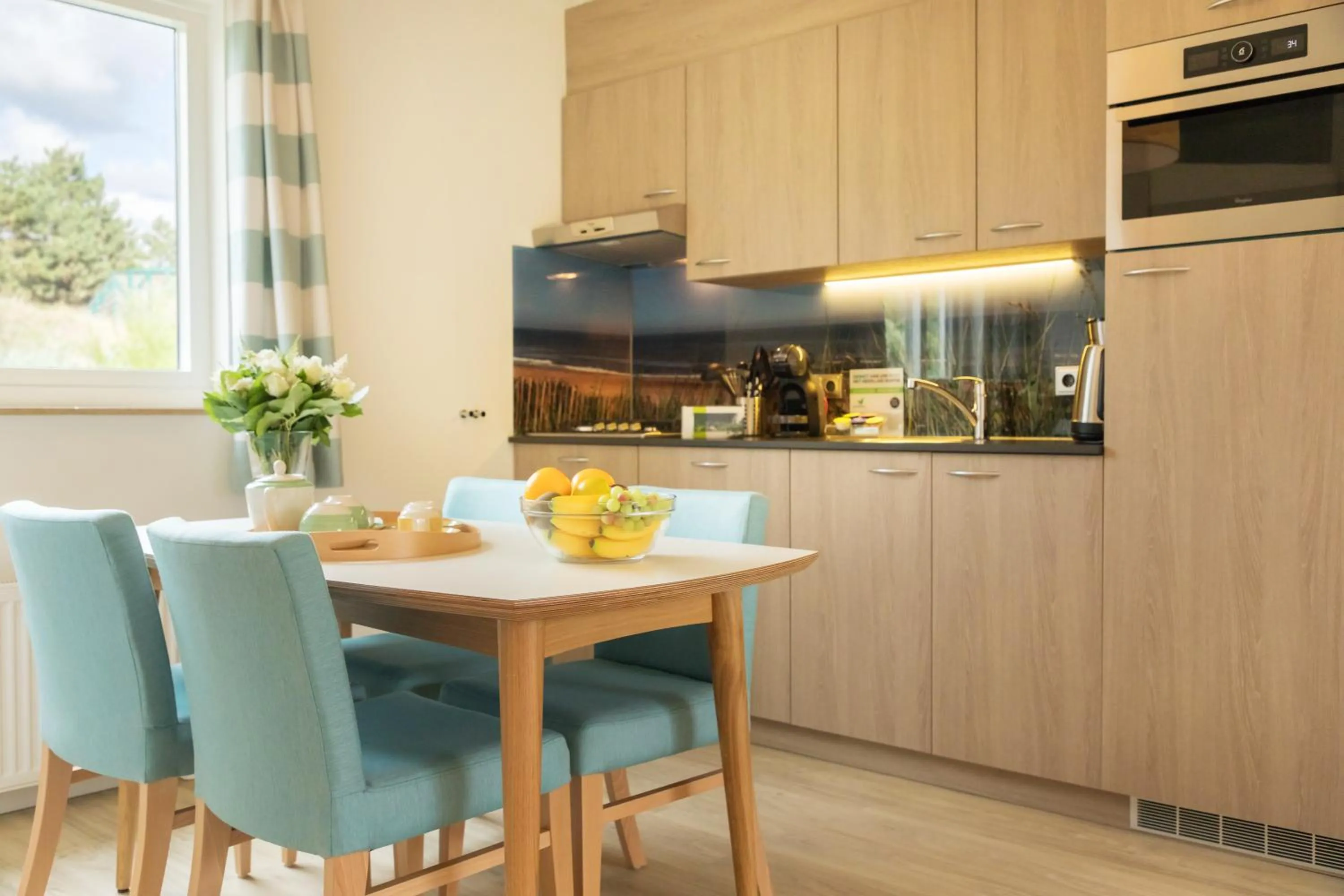 Kitchen or kitchenette in Center Parcs Zandvoort beach