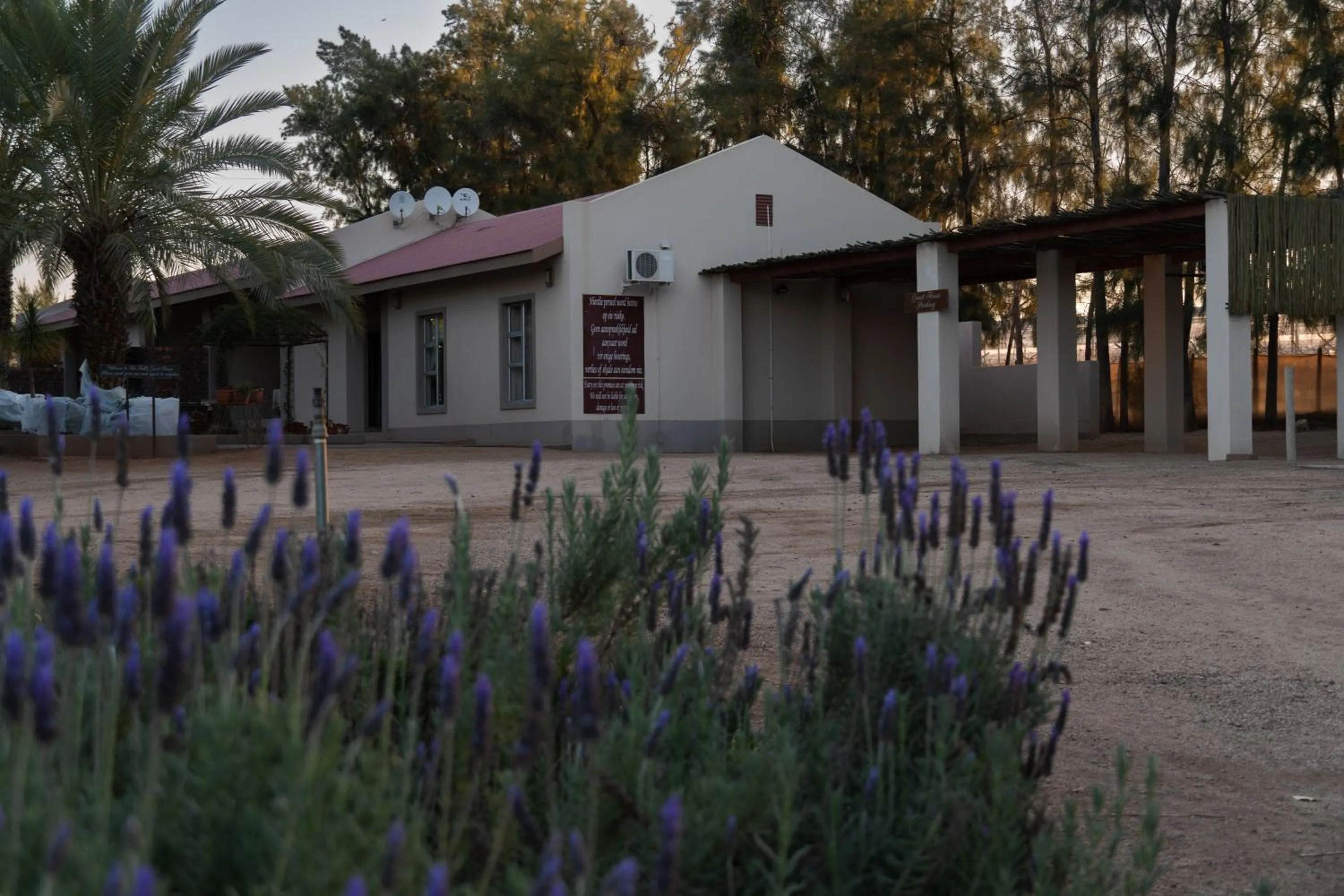 Property building in The Falls Guest House