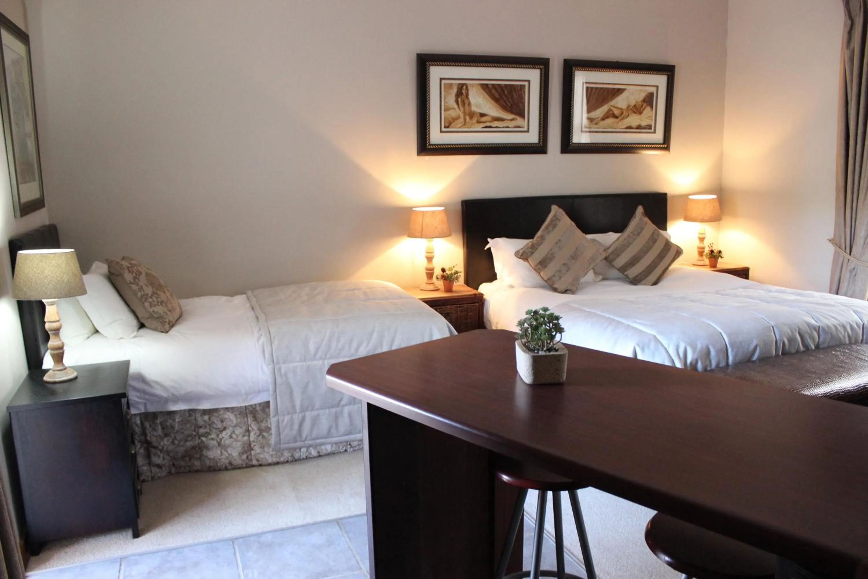 Bed in The Falls Guest House